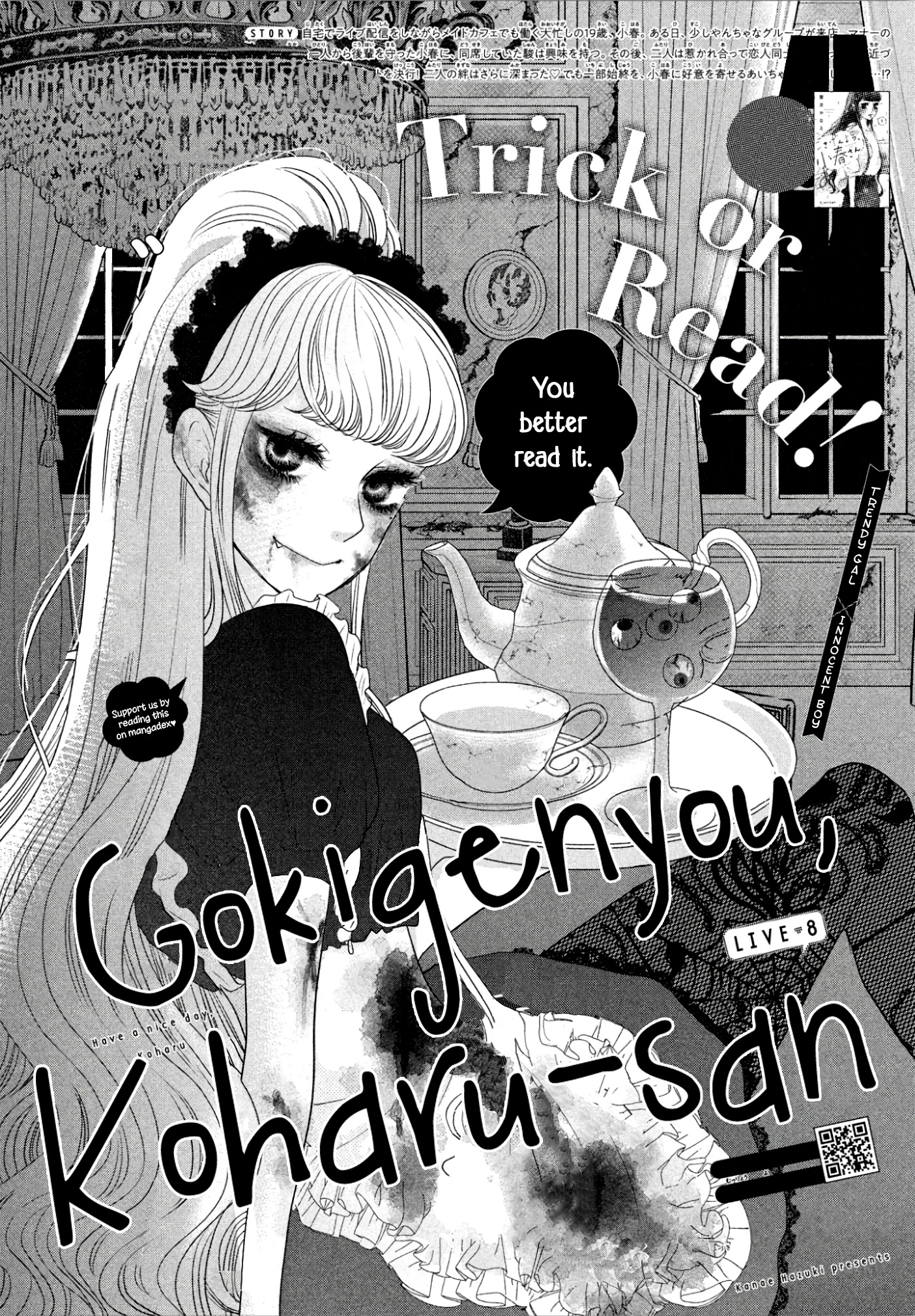 Gokigenyou, Koharu-San - Vol.2 Chapter 8: Live 8