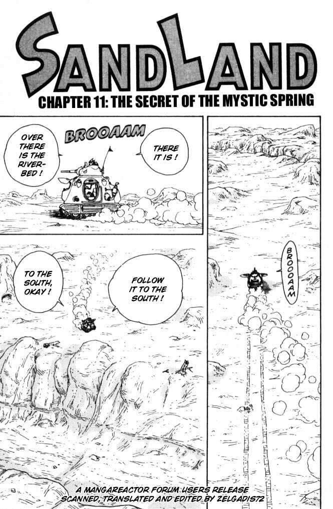 Sandland - Vol.1 Chapter 11 : The Secret Of The Mystic Spring