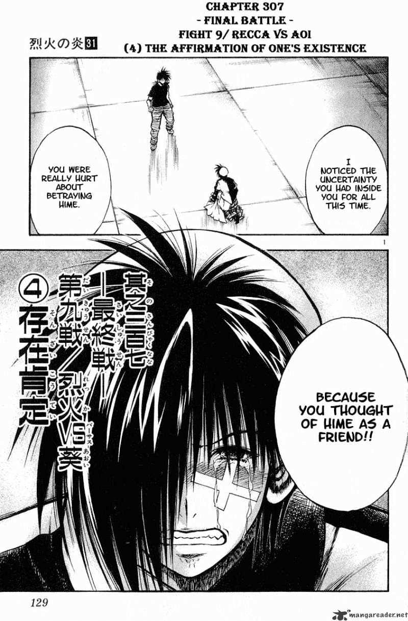 Flame Of Recca - Chapter 308 : Final Battle Tendou Jigoku 1 In Front Of The Sacrificial Girl