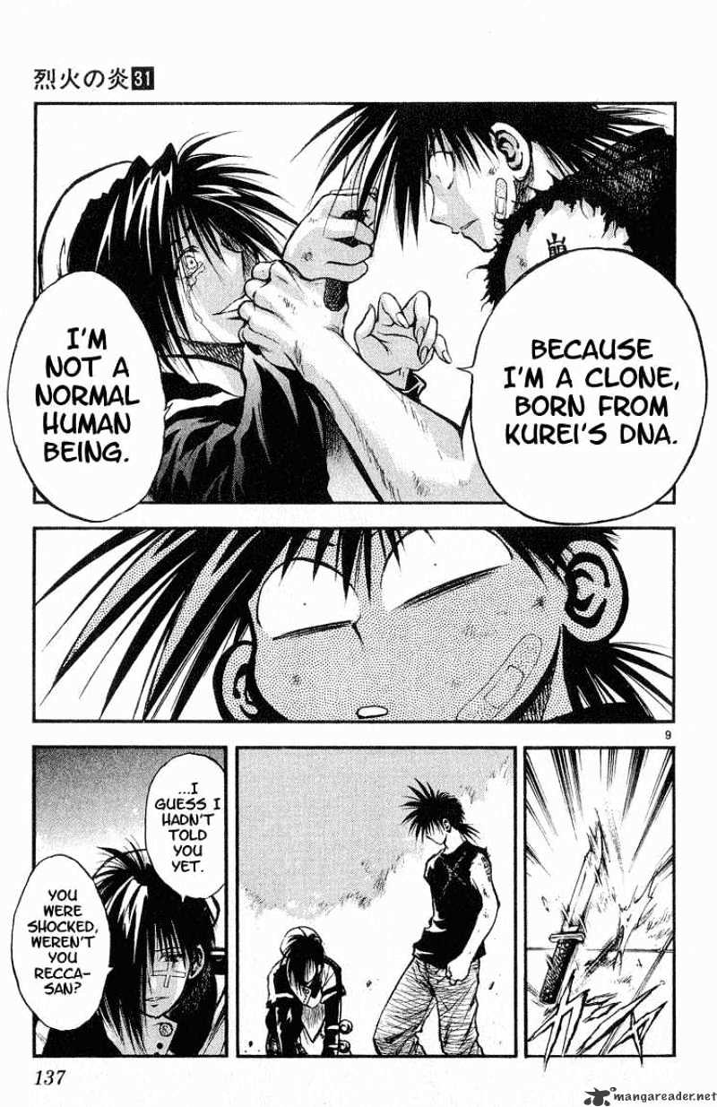 Flame Of Recca - Chapter 308 : Final Battle Tendou Jigoku 1 In Front Of The Sacrificial Girl