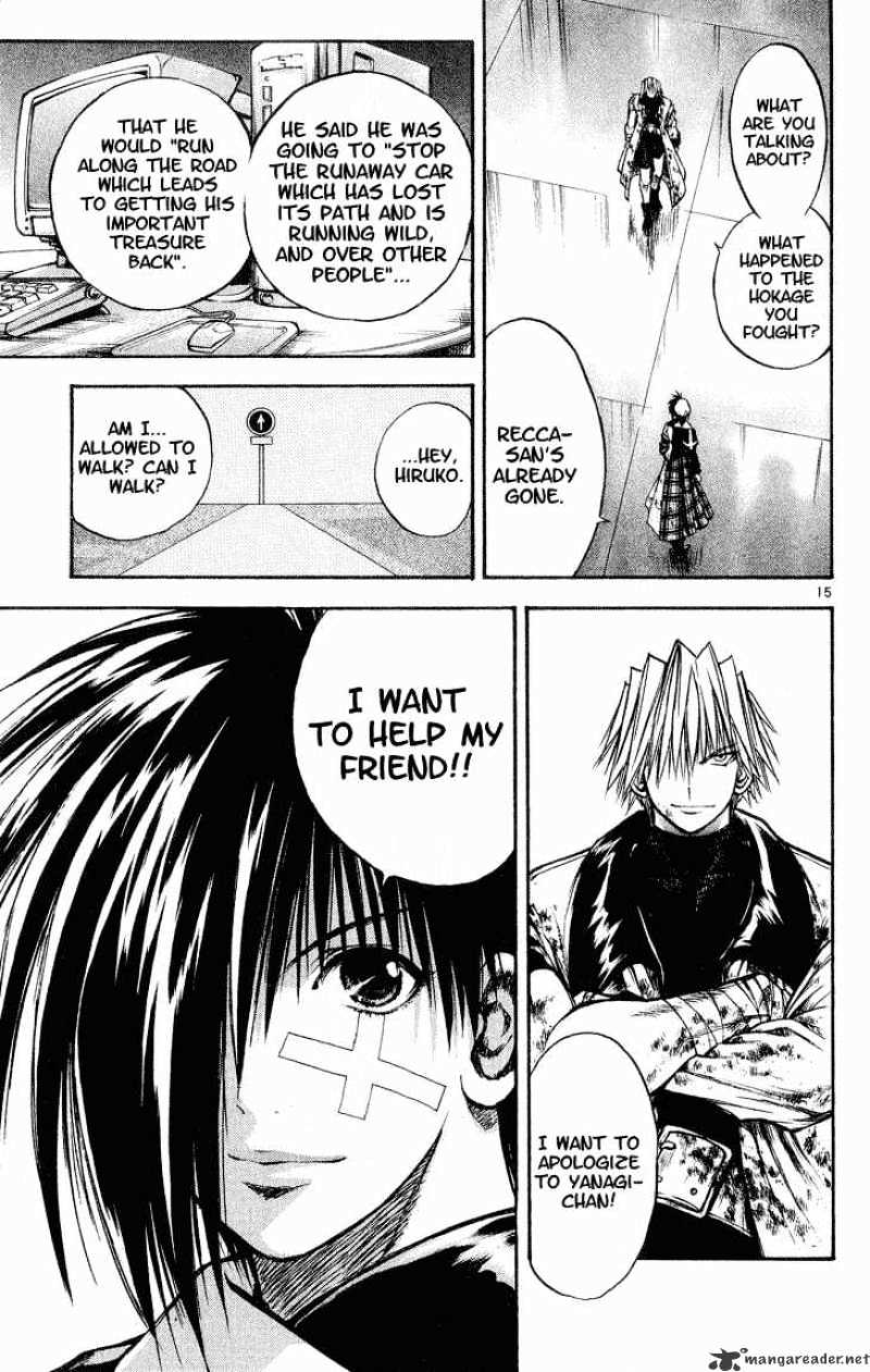 Flame Of Recca - Chapter 308 : Final Battle Tendou Jigoku 1 In Front Of The Sacrificial Girl