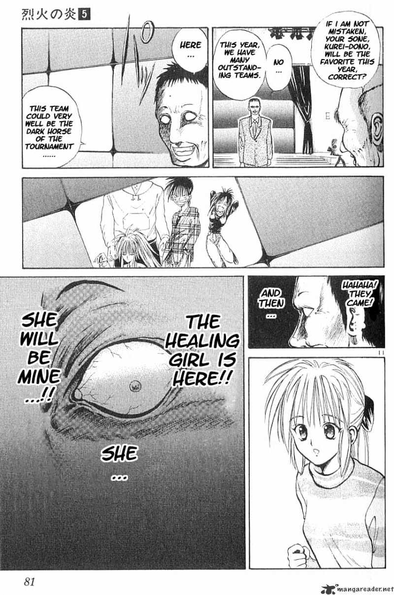 Flame Of Recca - Chapter 44 : The First Round Of The Tournament