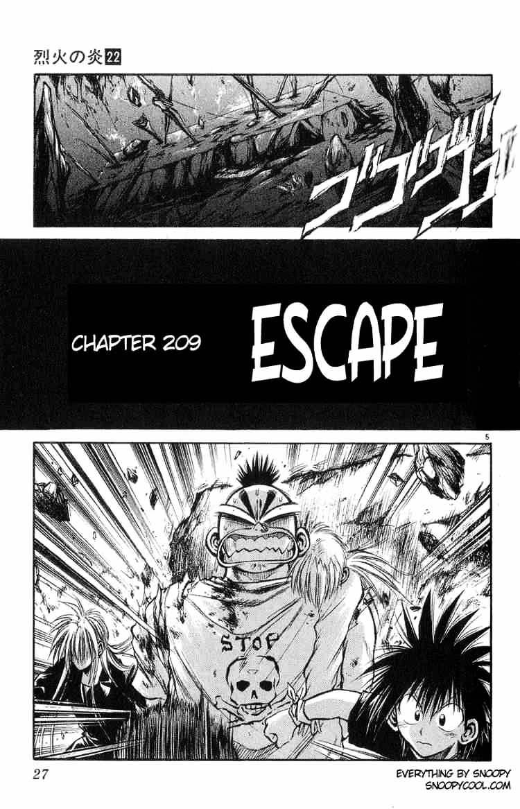 Flame Of Recca - Chapter 209 : Escape