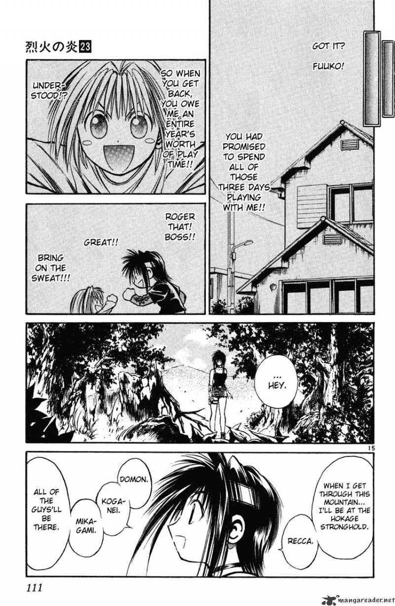 Flame Of Recca - Chapter 224 : Before The Final Battle-Three Days Time6