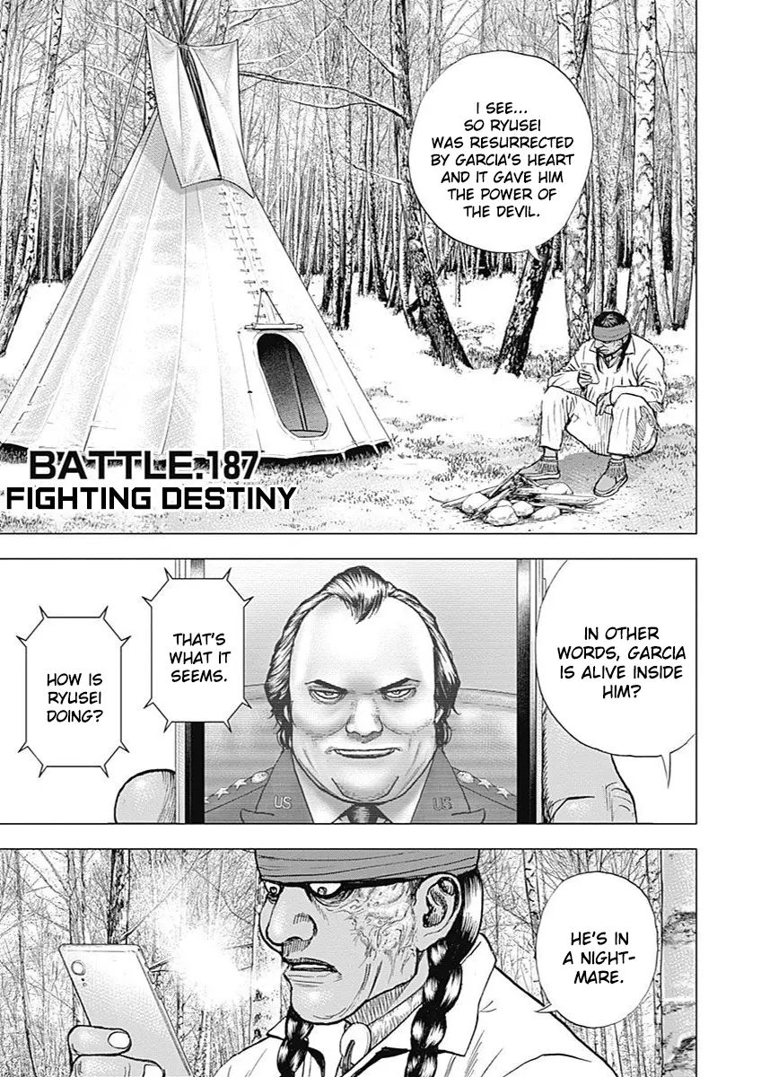 Tough Gaiden - Ryuu Wo Tsugu Otoko - Vol.16 Chapter 187: Fighting Destiny