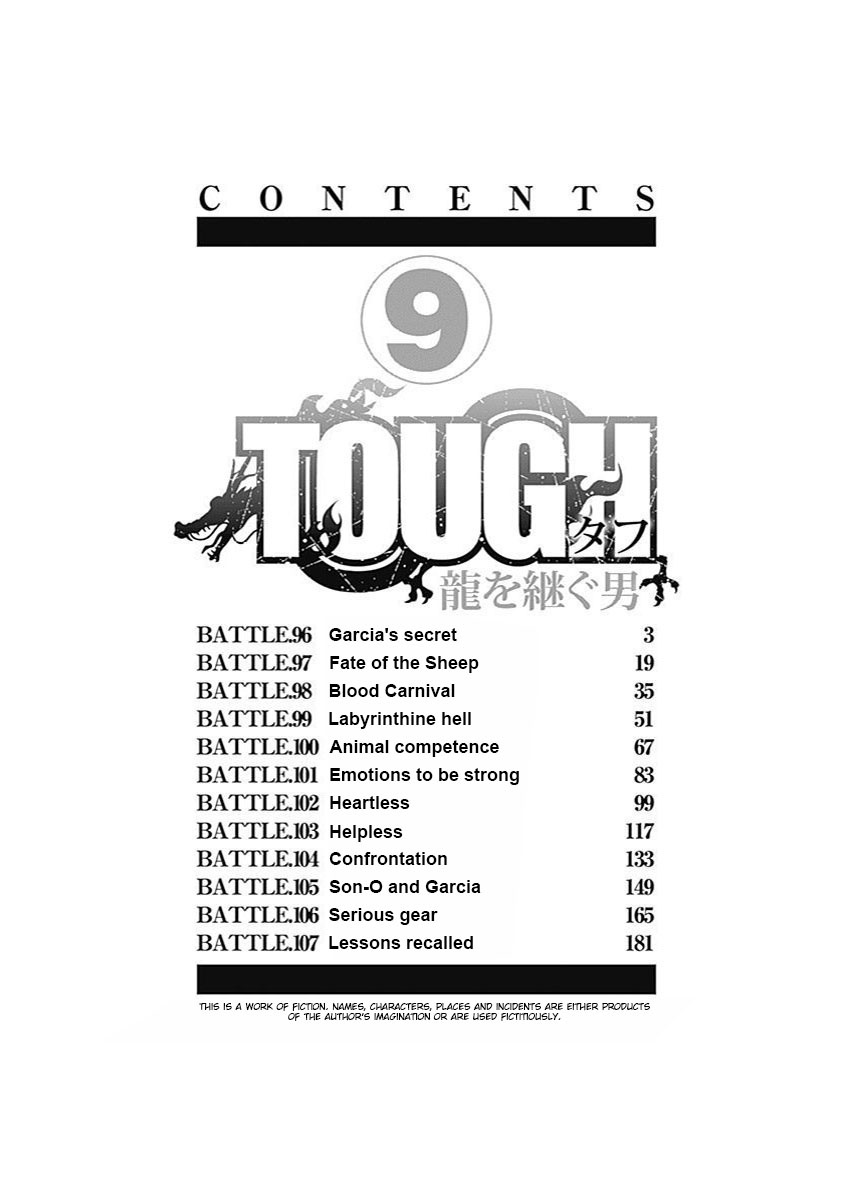 Tough Gaiden - Ryuu Wo Tsugu Otoko - Vol.9 Chapter 96: Garcia's Secret