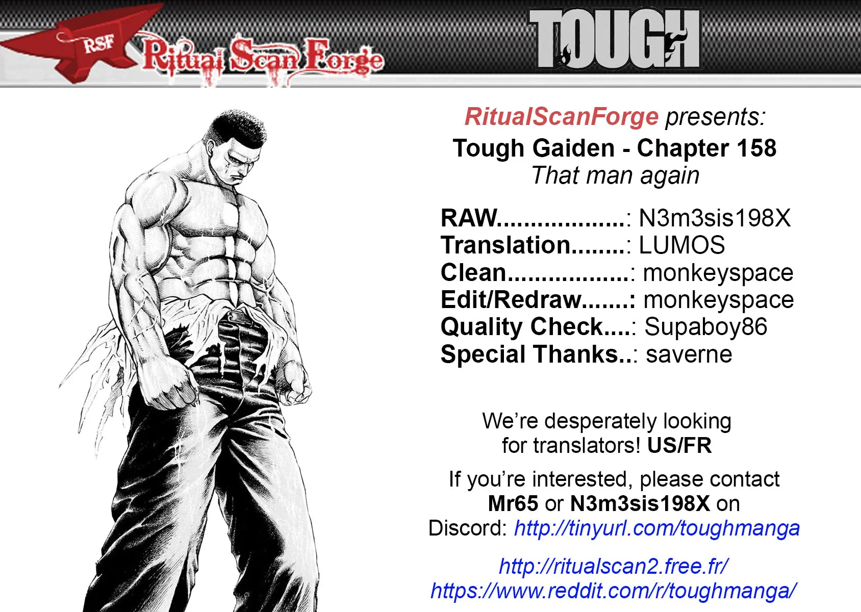 Tough Gaiden - Ryuu Wo Tsugu Otoko - Vol.14 Chapter 158: That Man Again