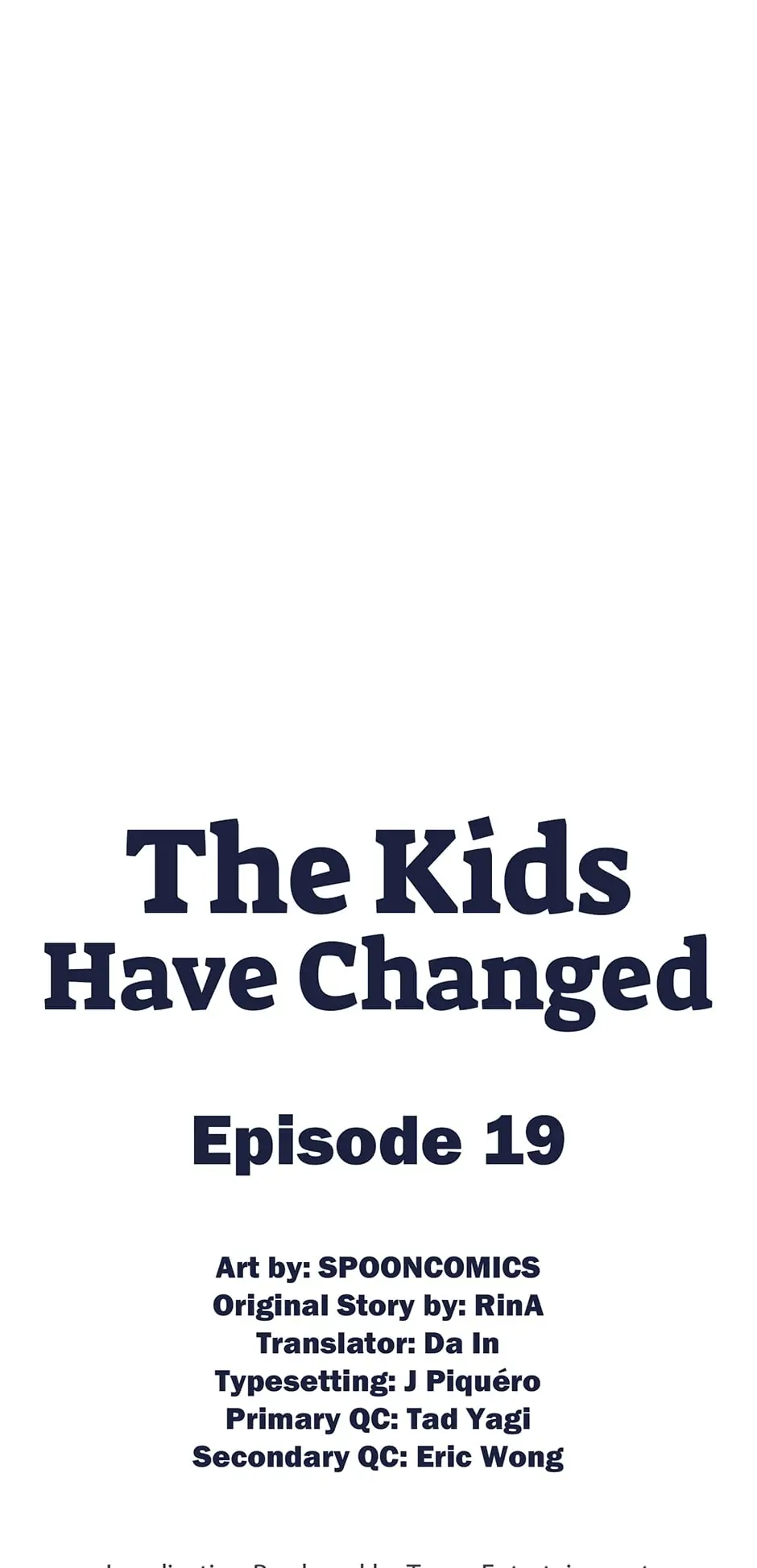 The Kids Have Changed - Chapter 19