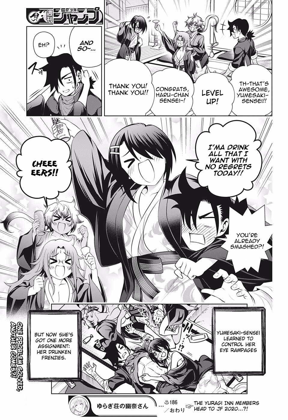 Yuragi-Sou No Yuuna-San - Vol.22 Chapter 186: Yumesaki-Sensei Will Teach You!