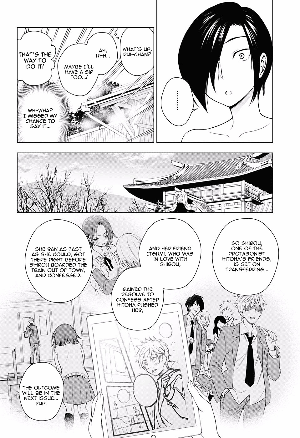 Yuragi-Sou No Yuuna-San - Chapter 66 : Nonko-San And Editor-San