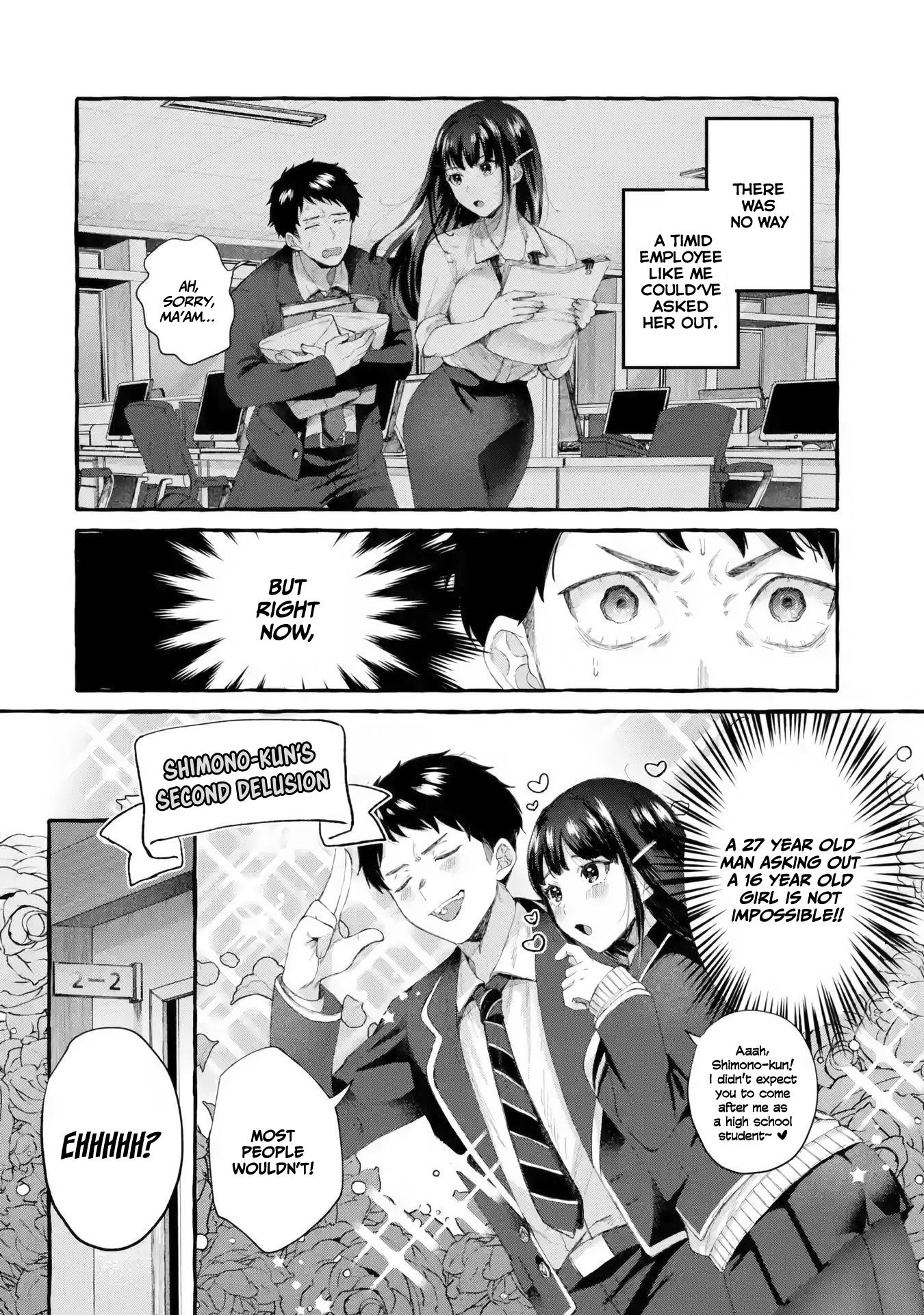 Kibishii Onna Joushi Ga Koukousei Ni Modottara Ore Ni Dere Dere Suru Riyuu - Vol.1 Chapter 1.2