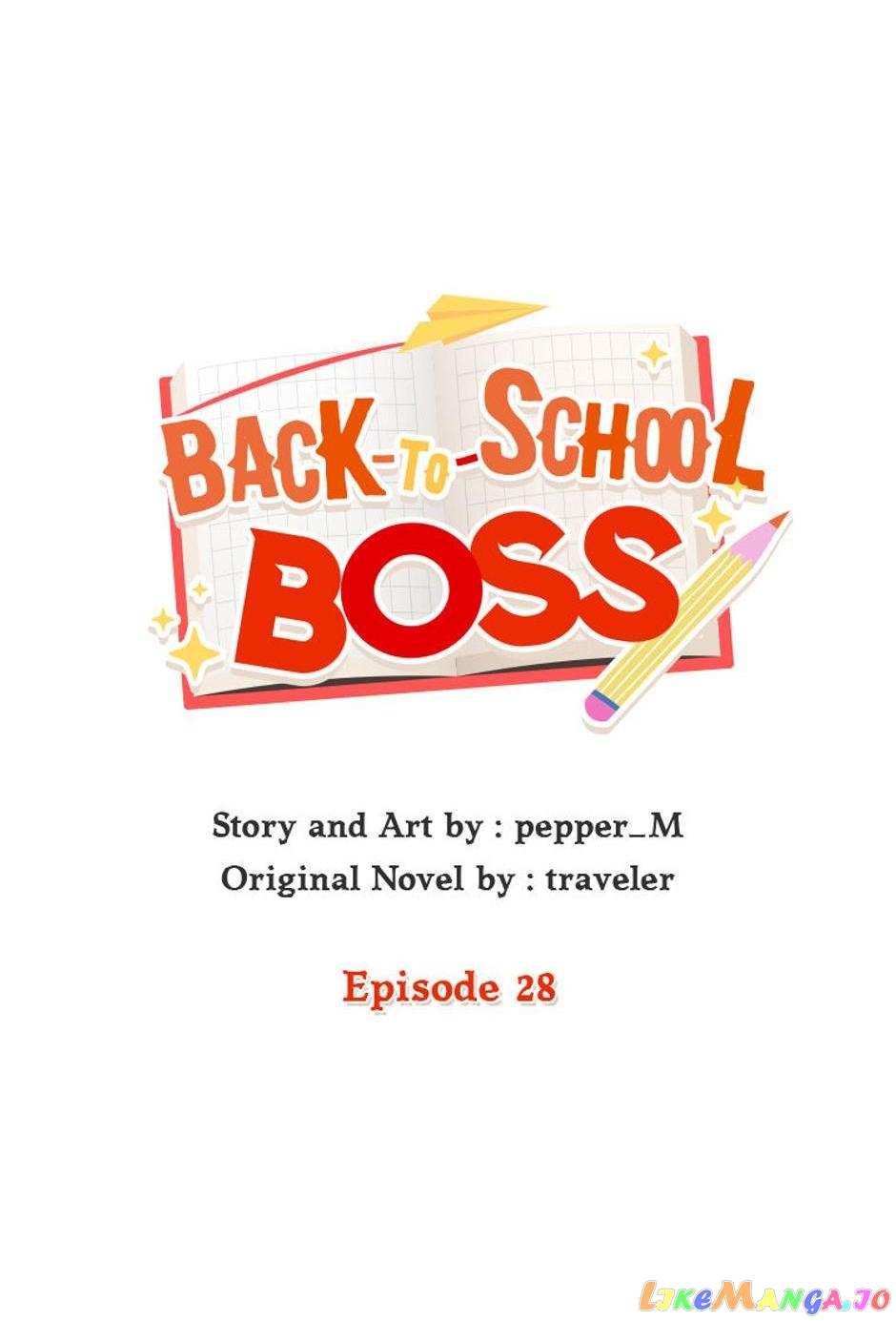 Back-To-School Boss - Chapter 28