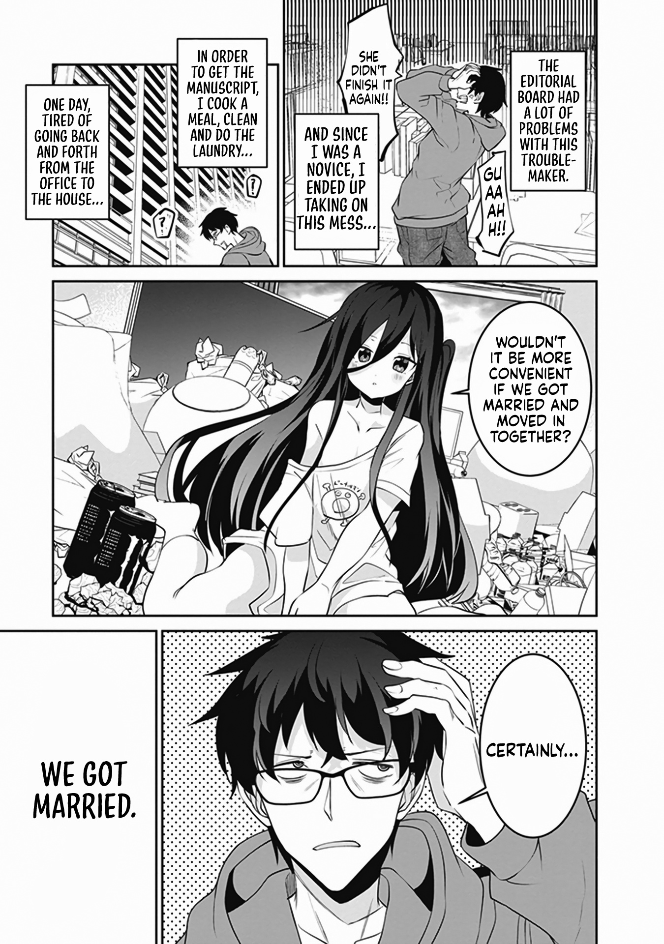 Shinkon-San No Ecchi Na Tokoro Wo Michau: Anthology Comic - Chapter 6: The Deadline Is Approaching, And She Sneaks Out To Have Sex. - Inui Nakamura