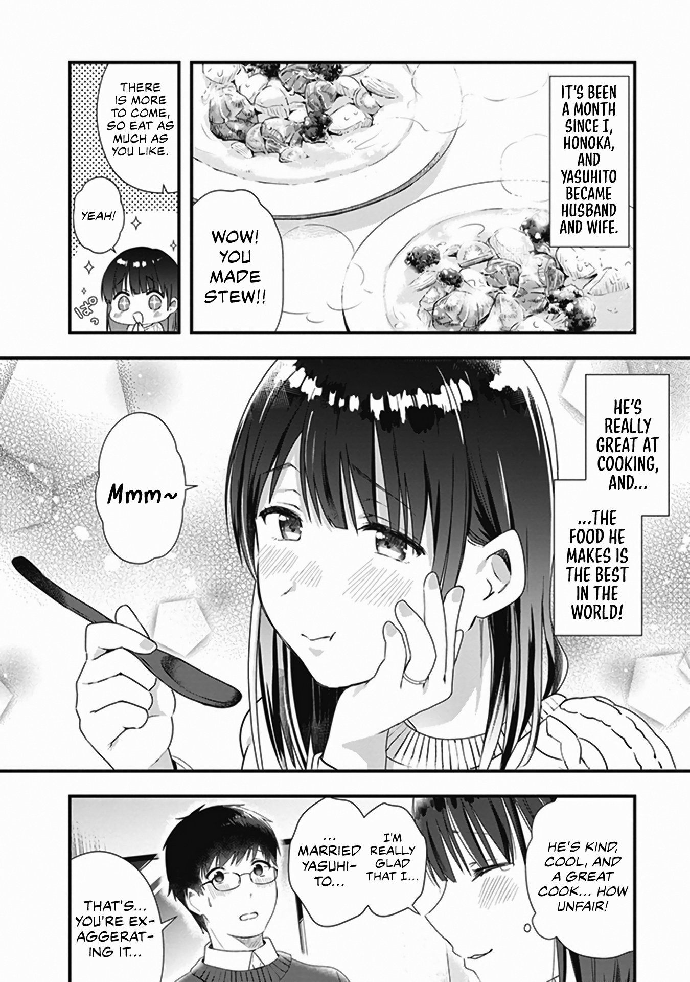 Shinkon-San No Ecchi Na Tokoro Wo Michau: Anthology Comic - Chapter 7: A Full Stomach Newly-Married Life. - Hokuto Sui