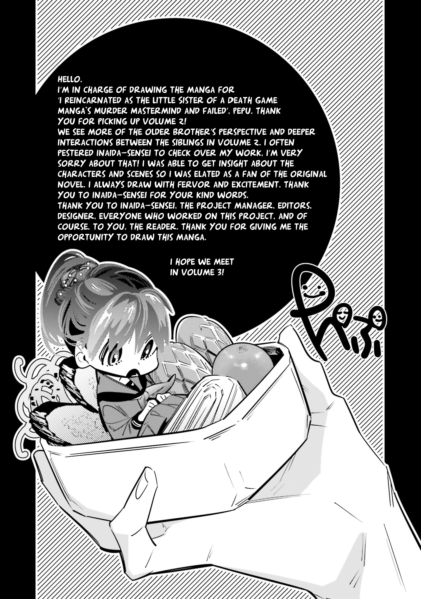 I Reincarnated As The Little Sister Of A Death Game Manga's Murder Mastermind And Failed - Vol.2 Chapter 9