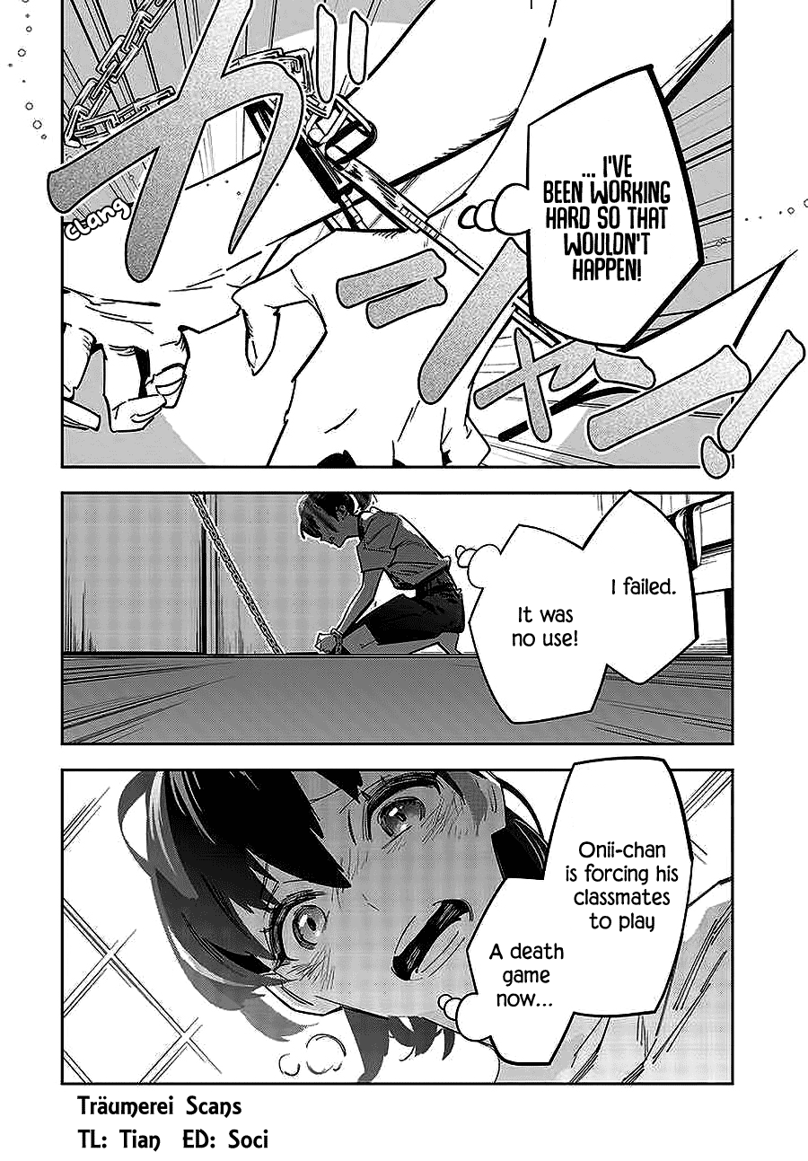 I Reincarnated As The Little Sister Of A Death Game Manga's Murder Mastermind And Failed - Vol.1 Chapter 1