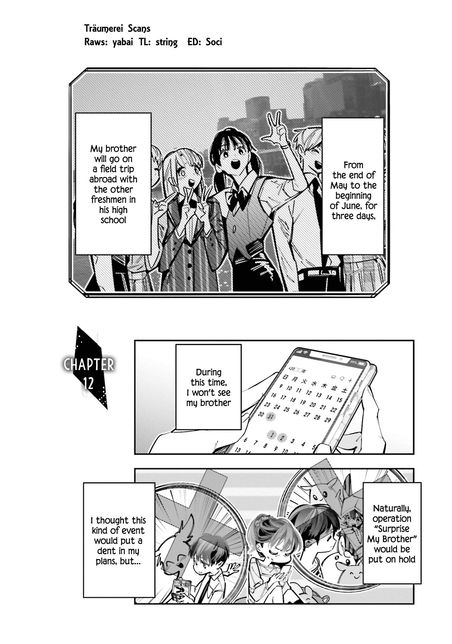 I Reincarnated As The Little Sister Of A Death Game Manga's Murder Mastermind And Failed - Vol.3 Chapter 12