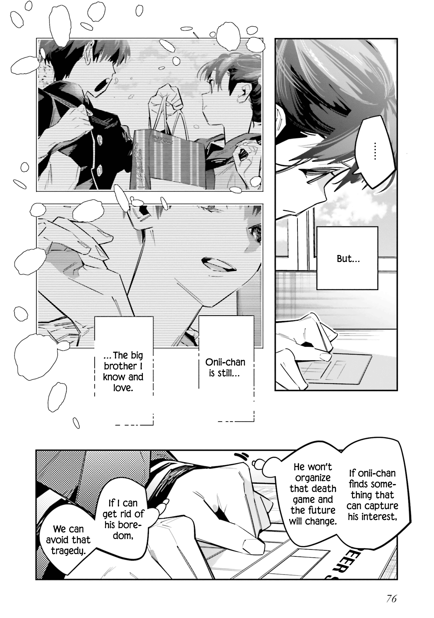 I Reincarnated As The Little Sister Of A Death Game Manga's Murder Mastermind And Failed - Vol.2 Chapter 7