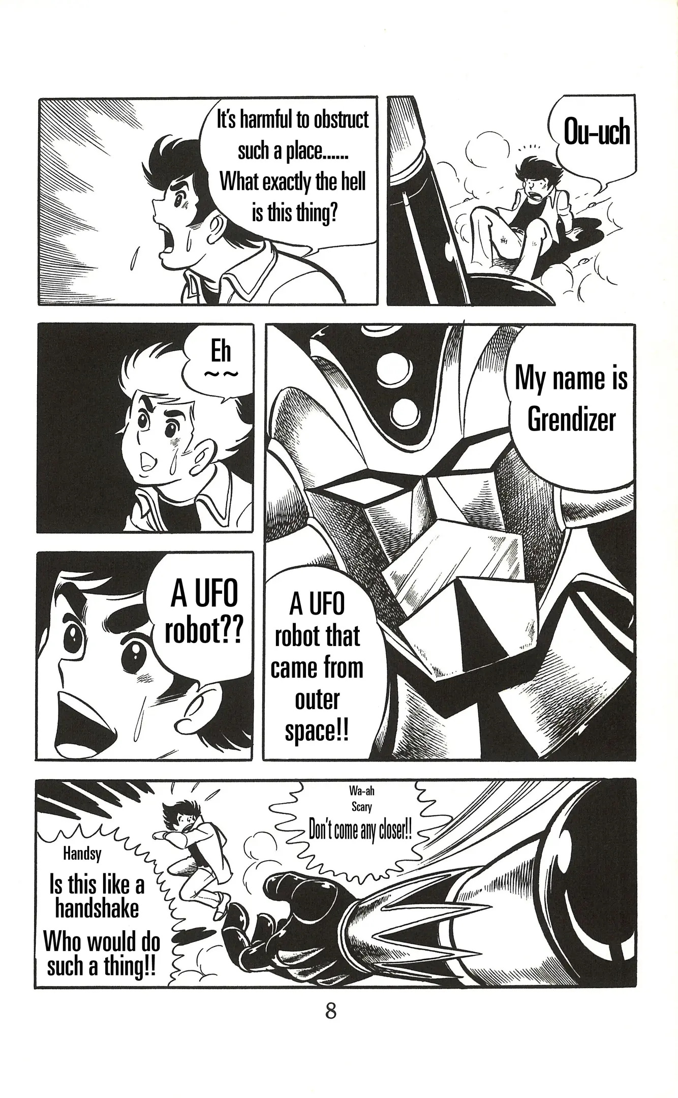 Ufo Robo Grendizer (Imamichi Eiji) - Vol.1 Chapter 1: Fight!! Grendizer