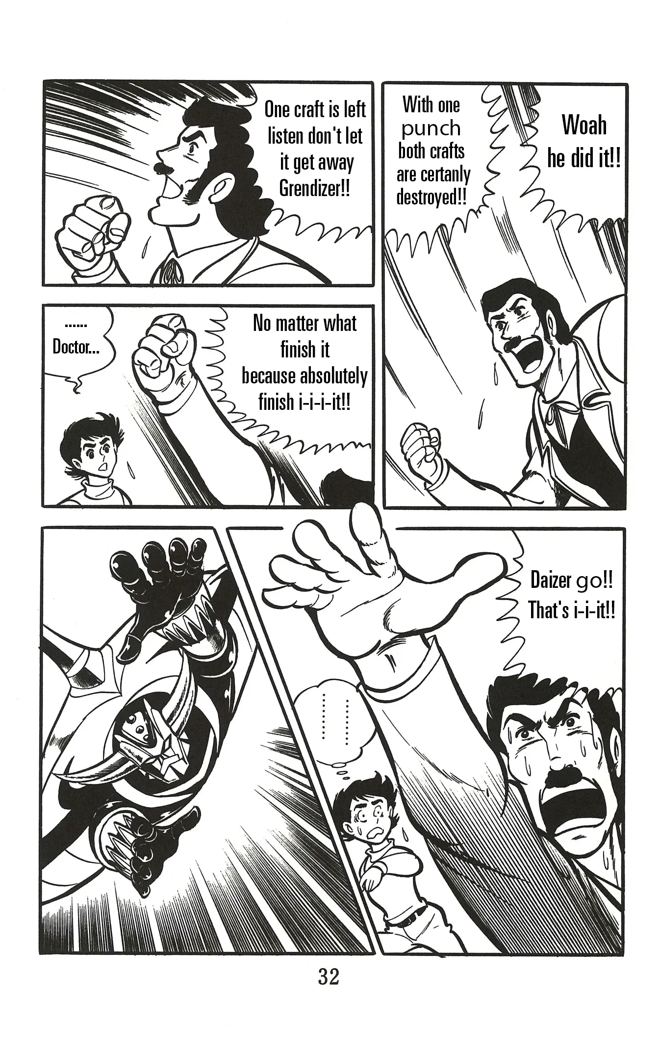 Ufo Robo Grendizer (Imamichi Eiji) - Vol.1 Chapter 1: Fight!! Grendizer