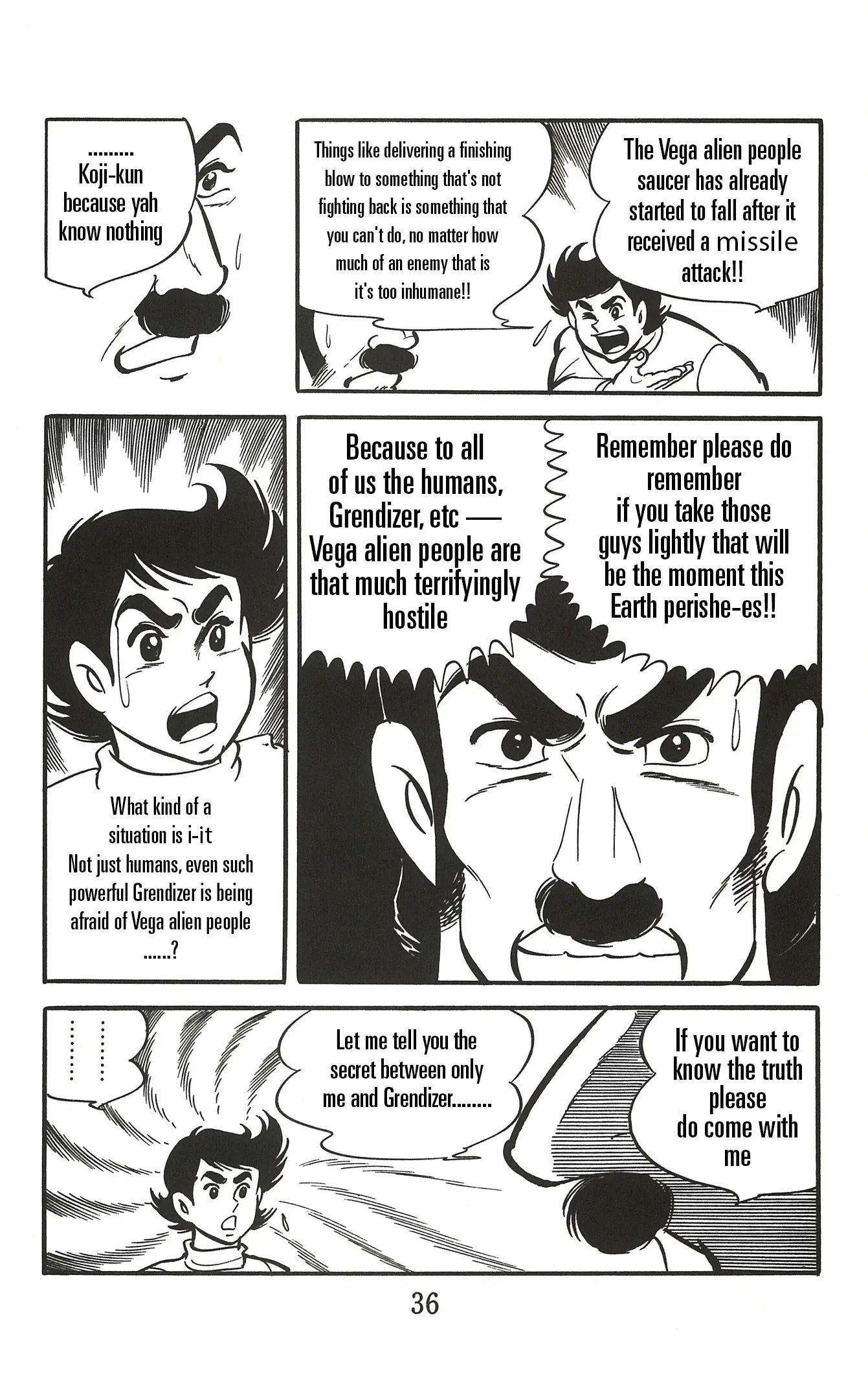 Ufo Robo Grendizer (Imamichi Eiji) - Vol.1 Chapter 1: Fight!! Grendizer