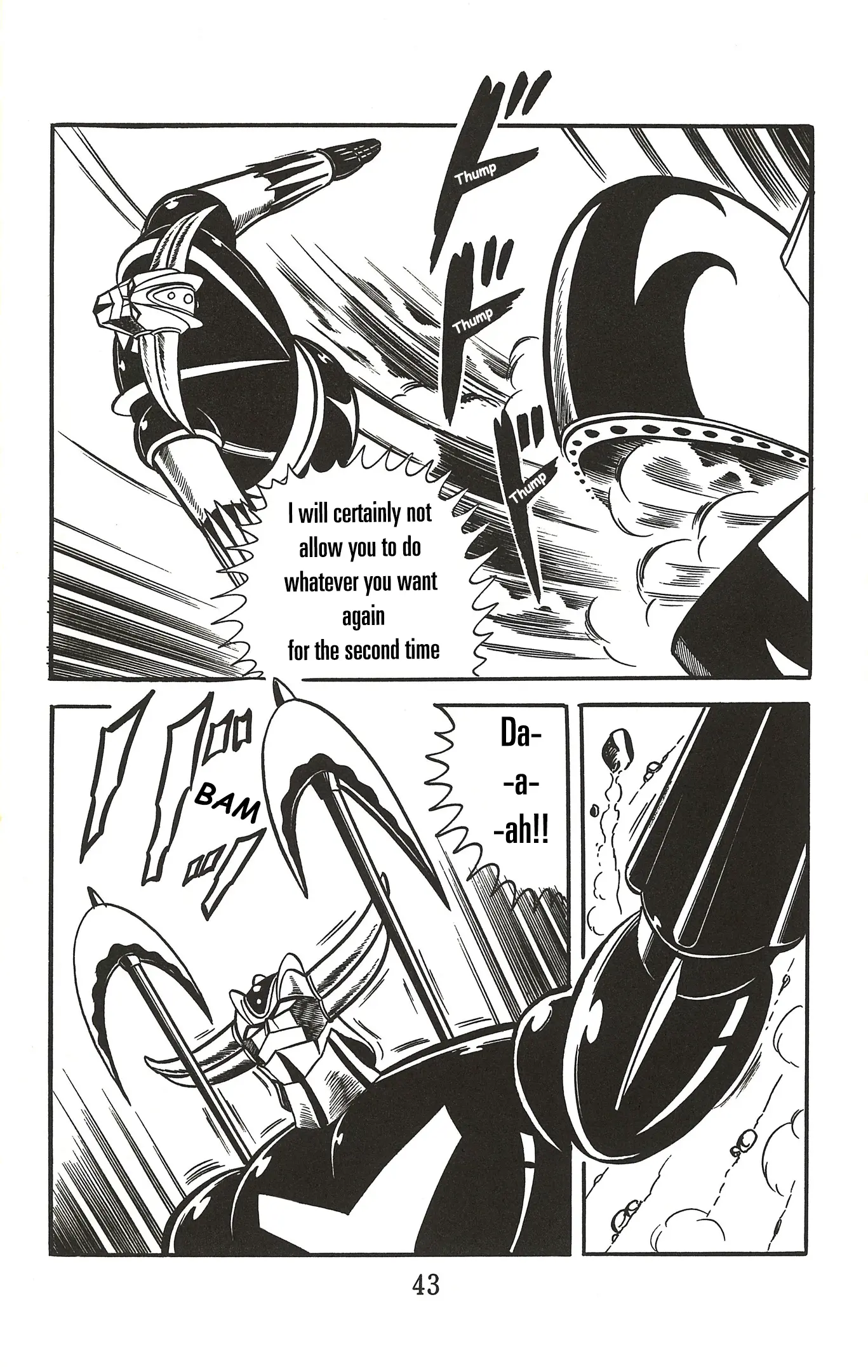 Ufo Robo Grendizer (Imamichi Eiji) - Vol.1 Chapter 1: Fight!! Grendizer