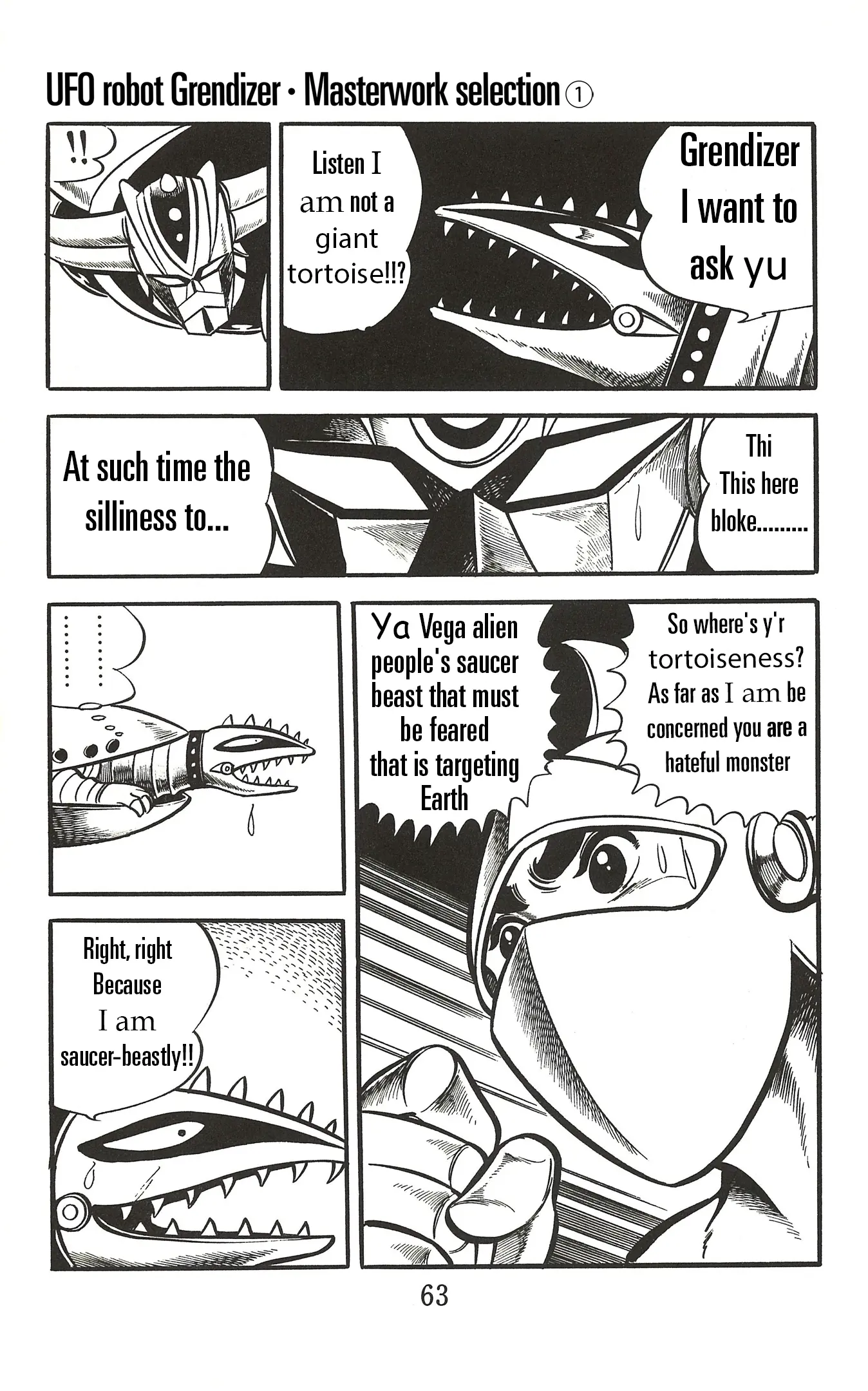 Ufo Robo Grendizer (Imamichi Eiji) - Vol.1 Chapter 1: Fight!! Grendizer