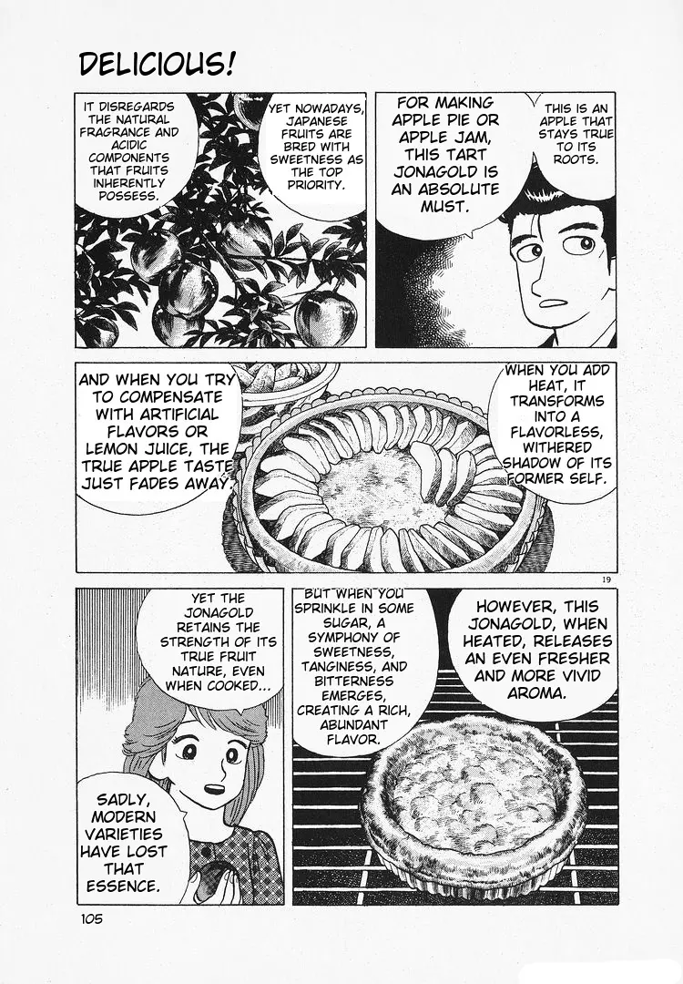 Oishinbo - Vol.14 Chapter 126: Mother's Apple