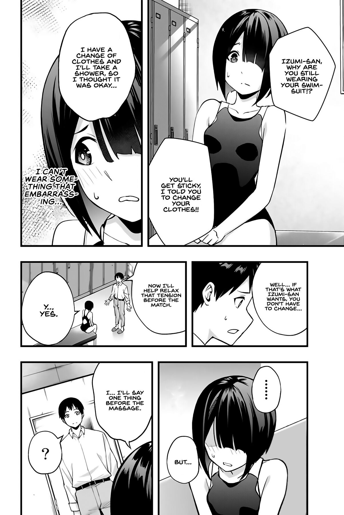 Sawaranaide Kotesashi-Kun - Chapter 7: Izumi-Chan Wants To Quit Swimming #2