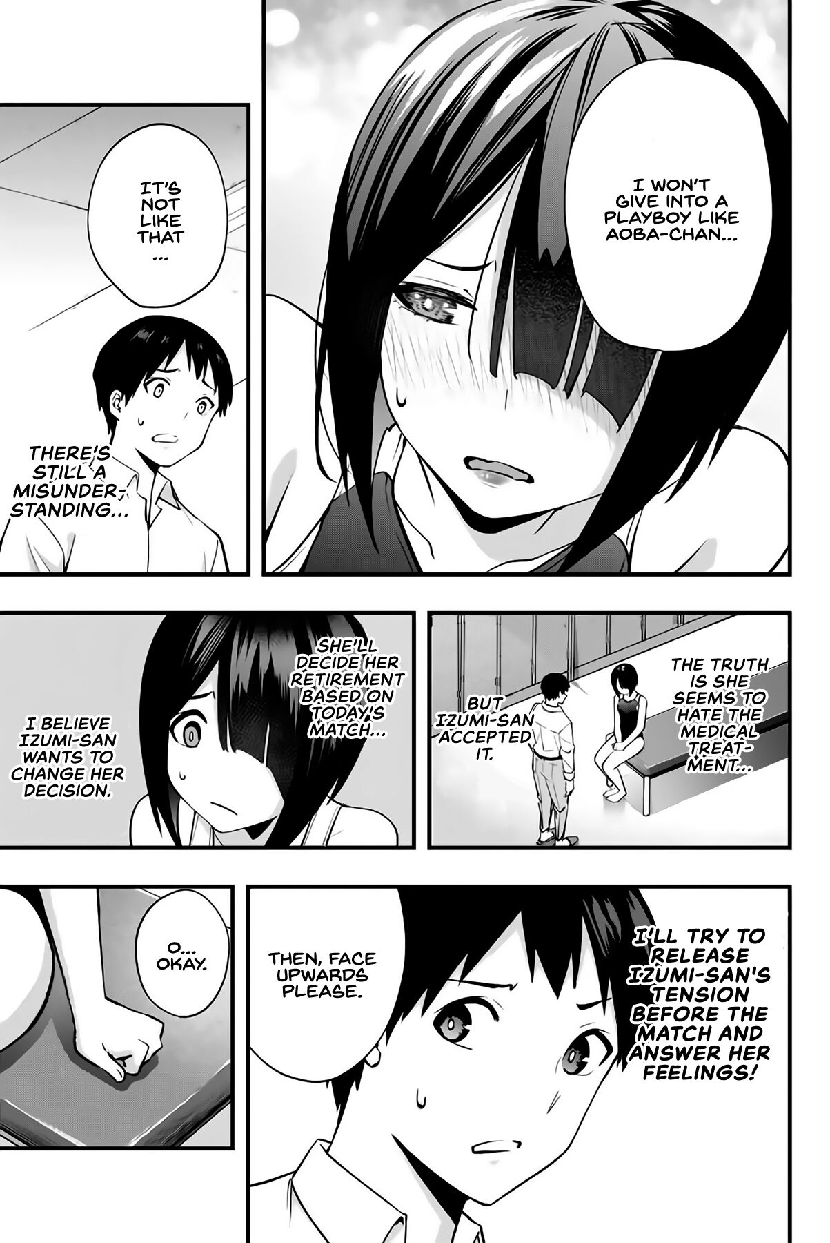 Sawaranaide Kotesashi-Kun - Chapter 7: Izumi-Chan Wants To Quit Swimming #2