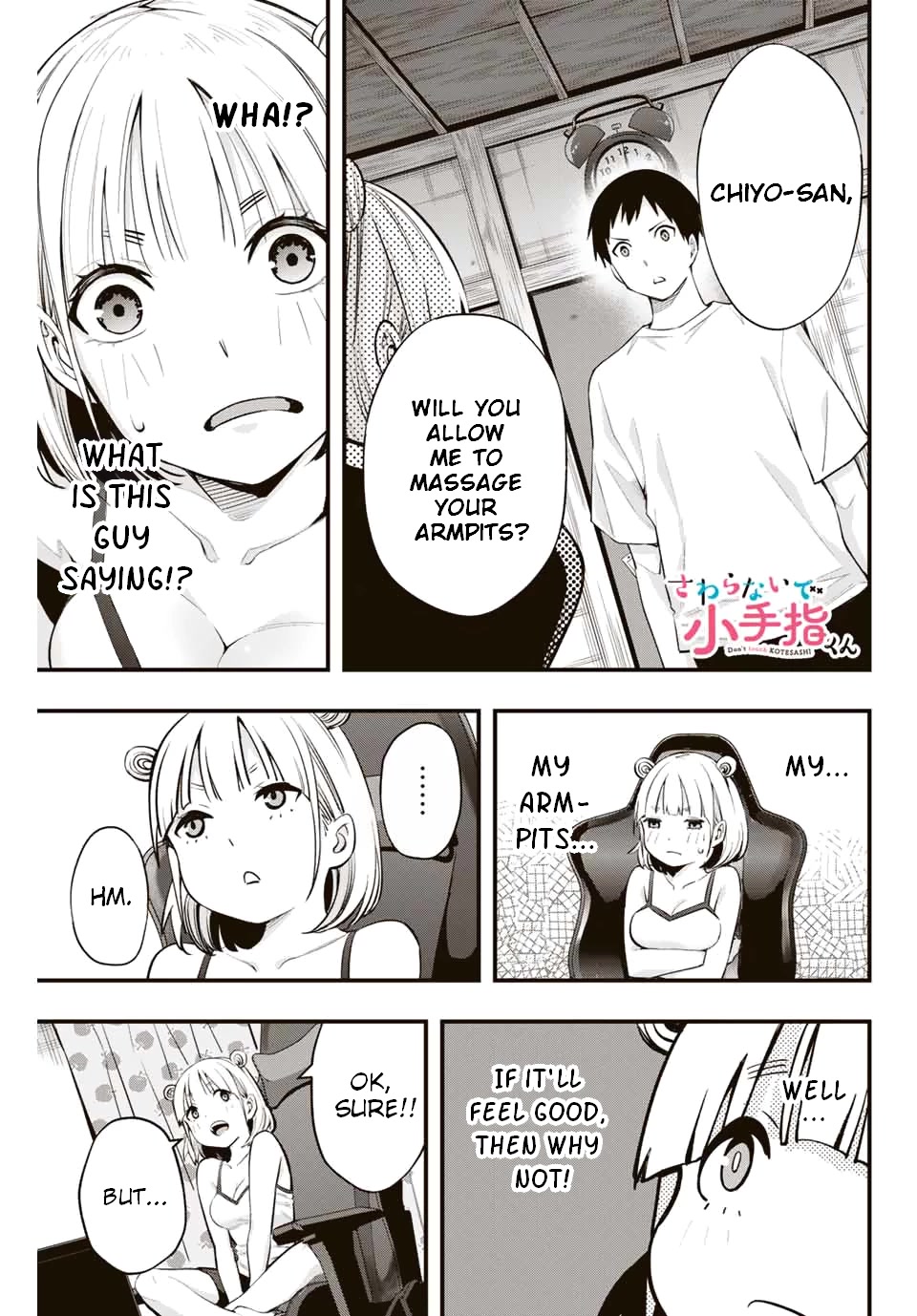 Sawaranaide Kotesashi-Kun - Chapter 10: Chiyo-Chan Is Not Good With Xx? (2)