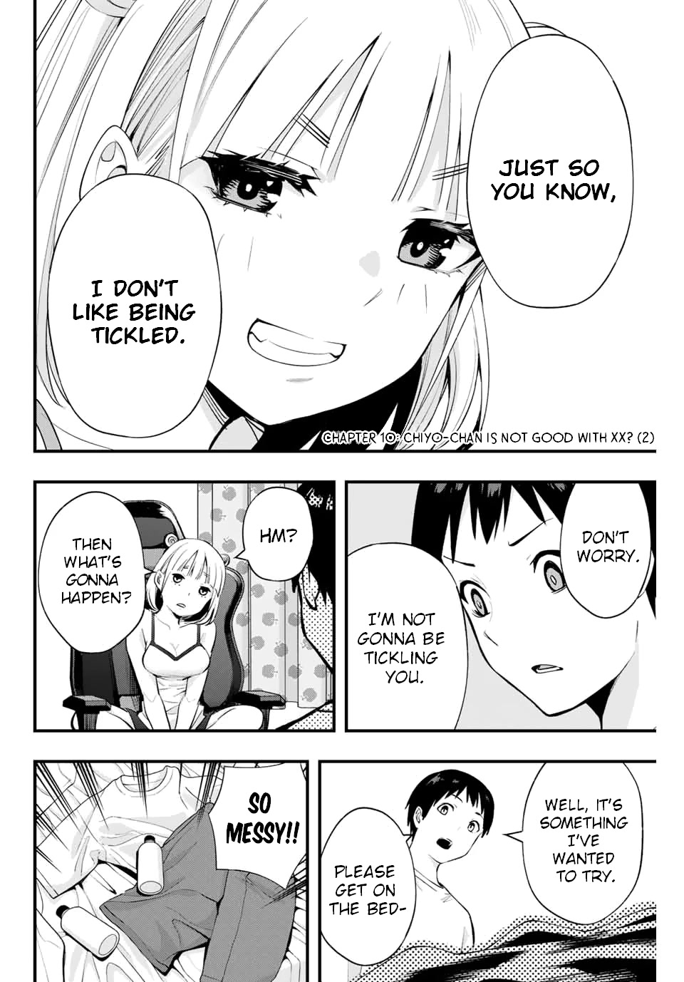 Sawaranaide Kotesashi-Kun - Chapter 10: Chiyo-Chan Is Not Good With Xx? (2)