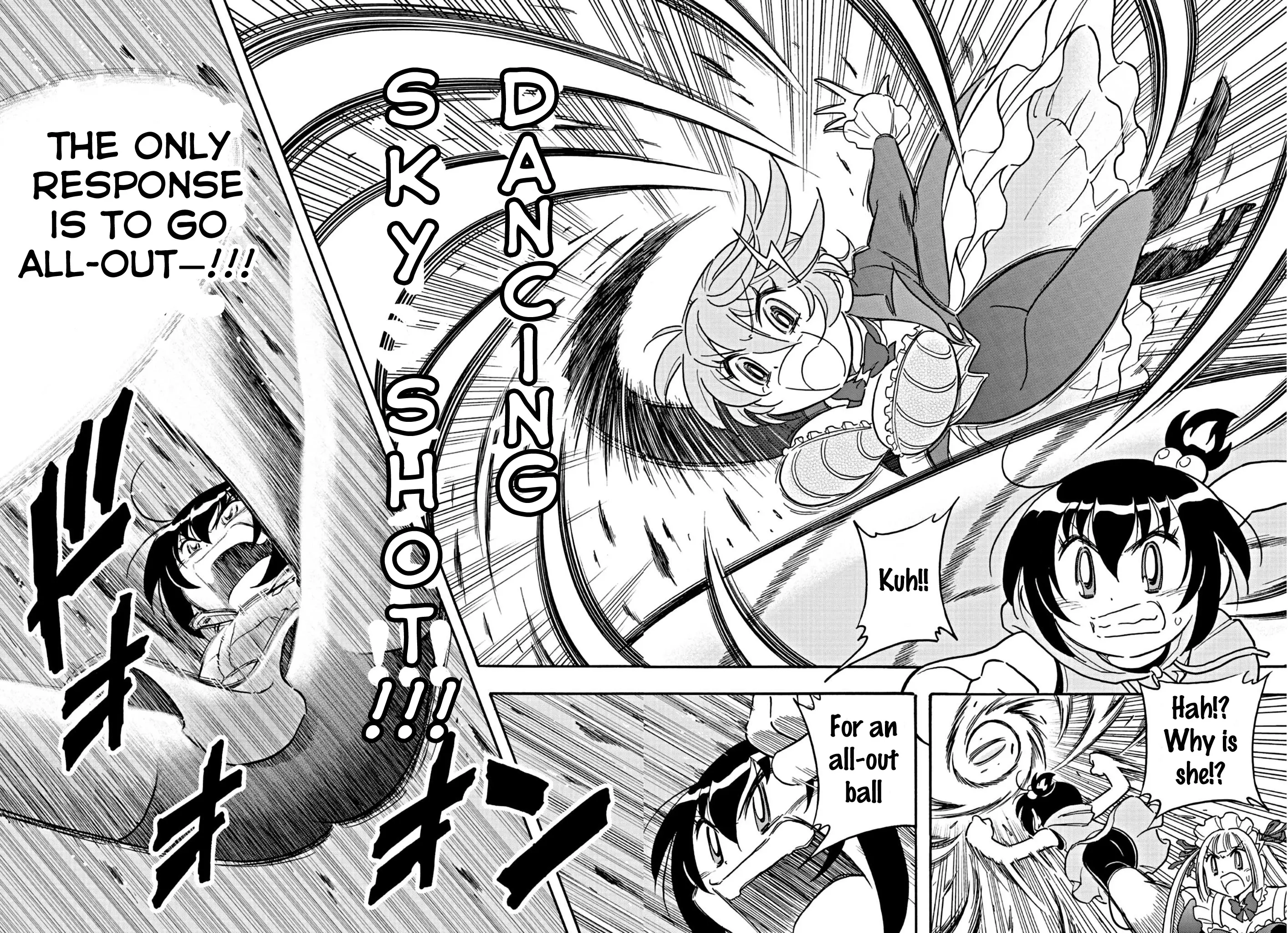 Flaming Ball Girl Dodge Bullet - Chapter 8