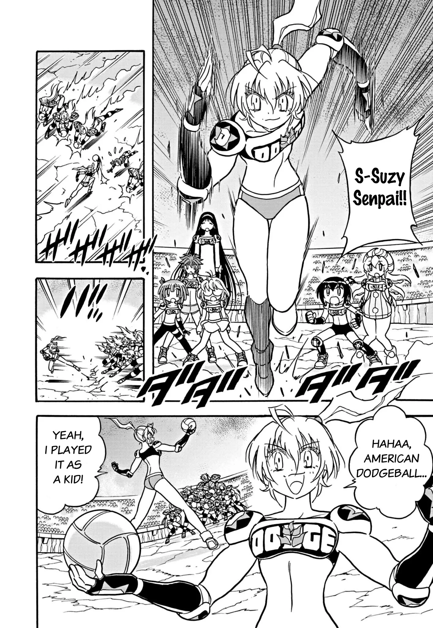 Flaming Ball Girl Dodge Bullet - Chapter 32