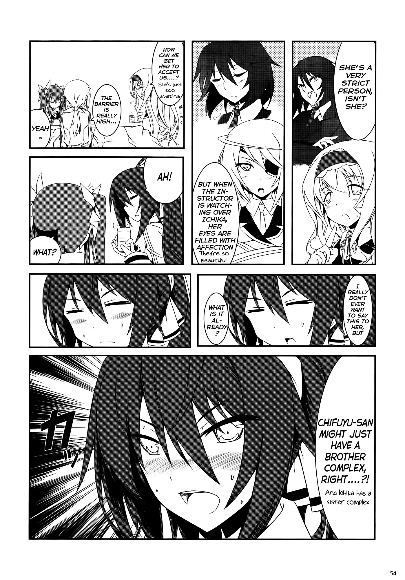 Infinite Stratos Comic Anthology - Chapter 9 : "How Can We Get Ichika" Meeting