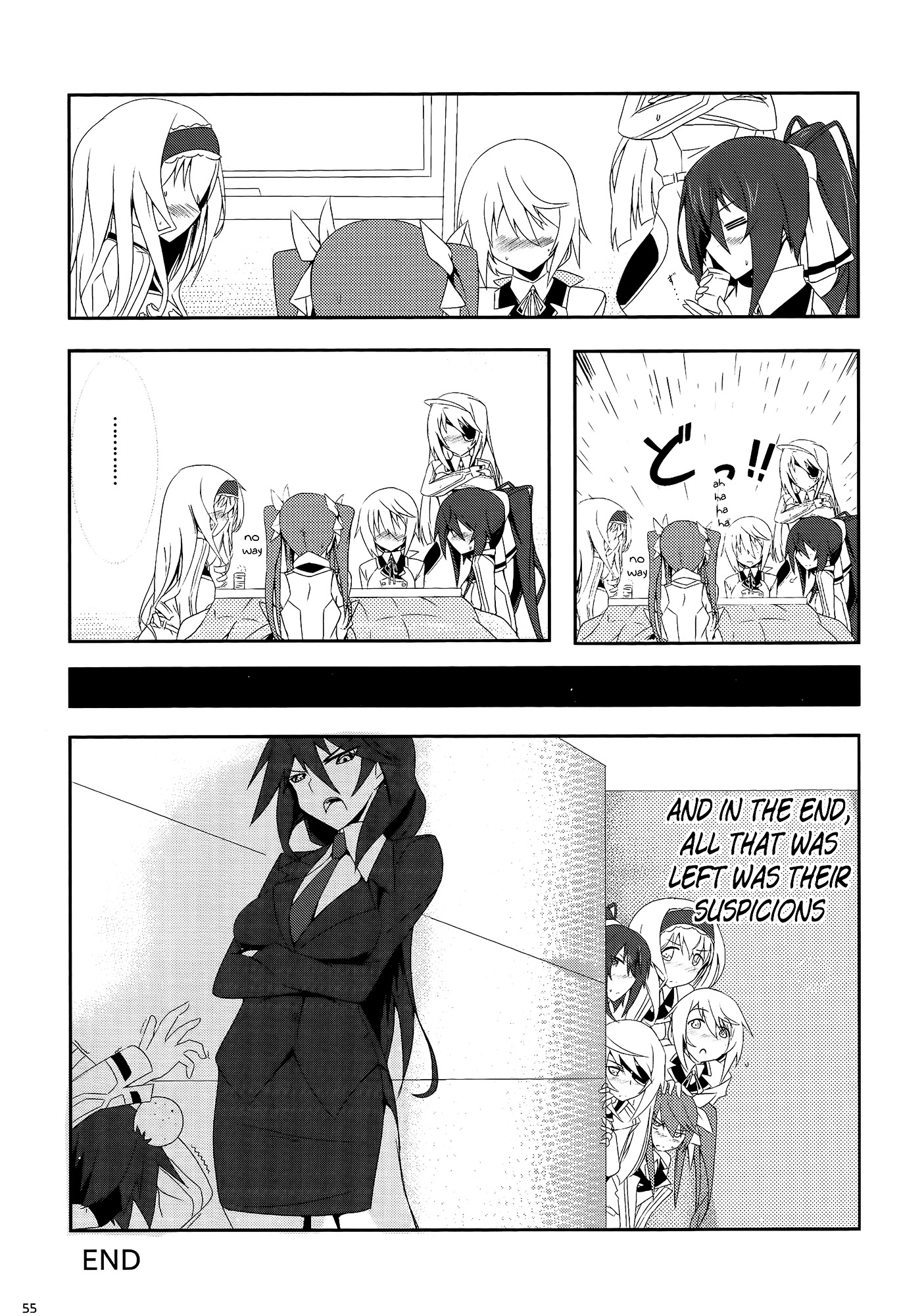 Infinite Stratos Comic Anthology - Chapter 9 : "How Can We Get Ichika" Meeting