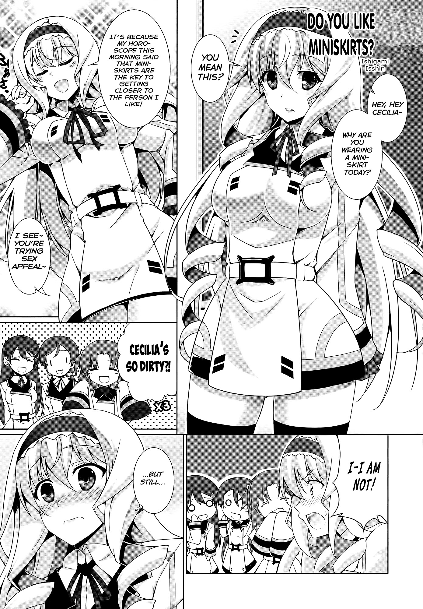 Infinite Stratos Comic Anthology - Chapter 10 : Do You Like Miniskirts?