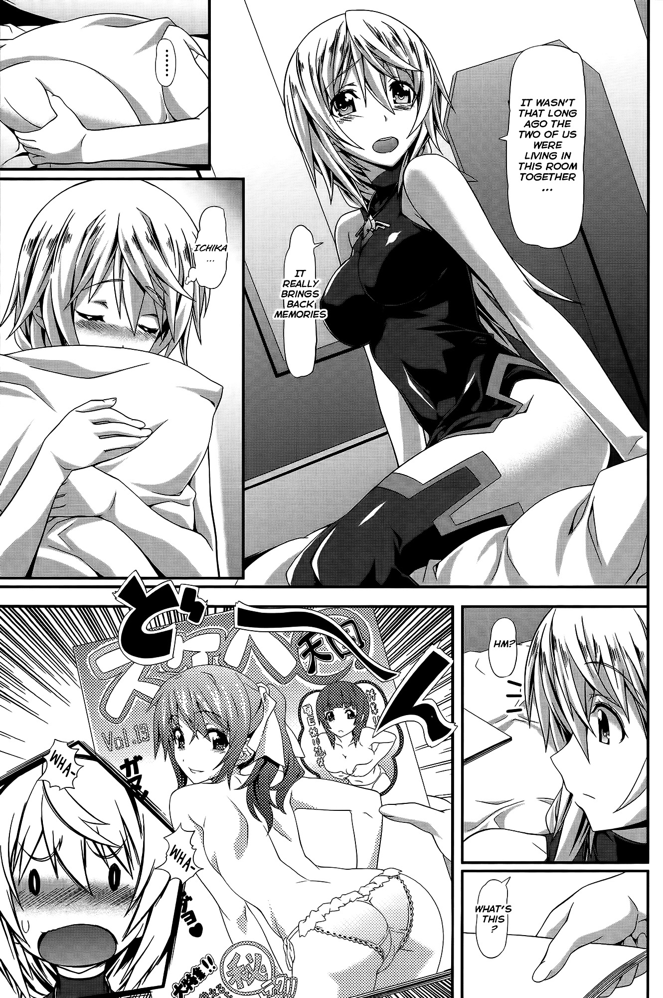 Infinite Stratos Comic Anthology - Chapter 11 : Touble Under The Pillow