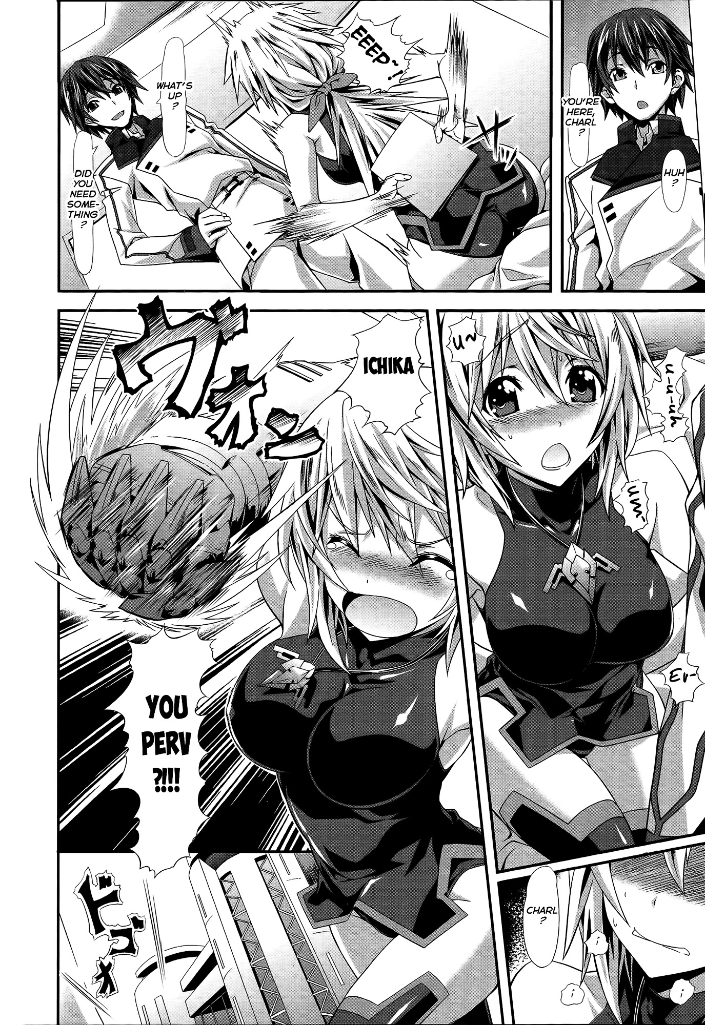 Infinite Stratos Comic Anthology - Chapter 11 : Touble Under The Pillow