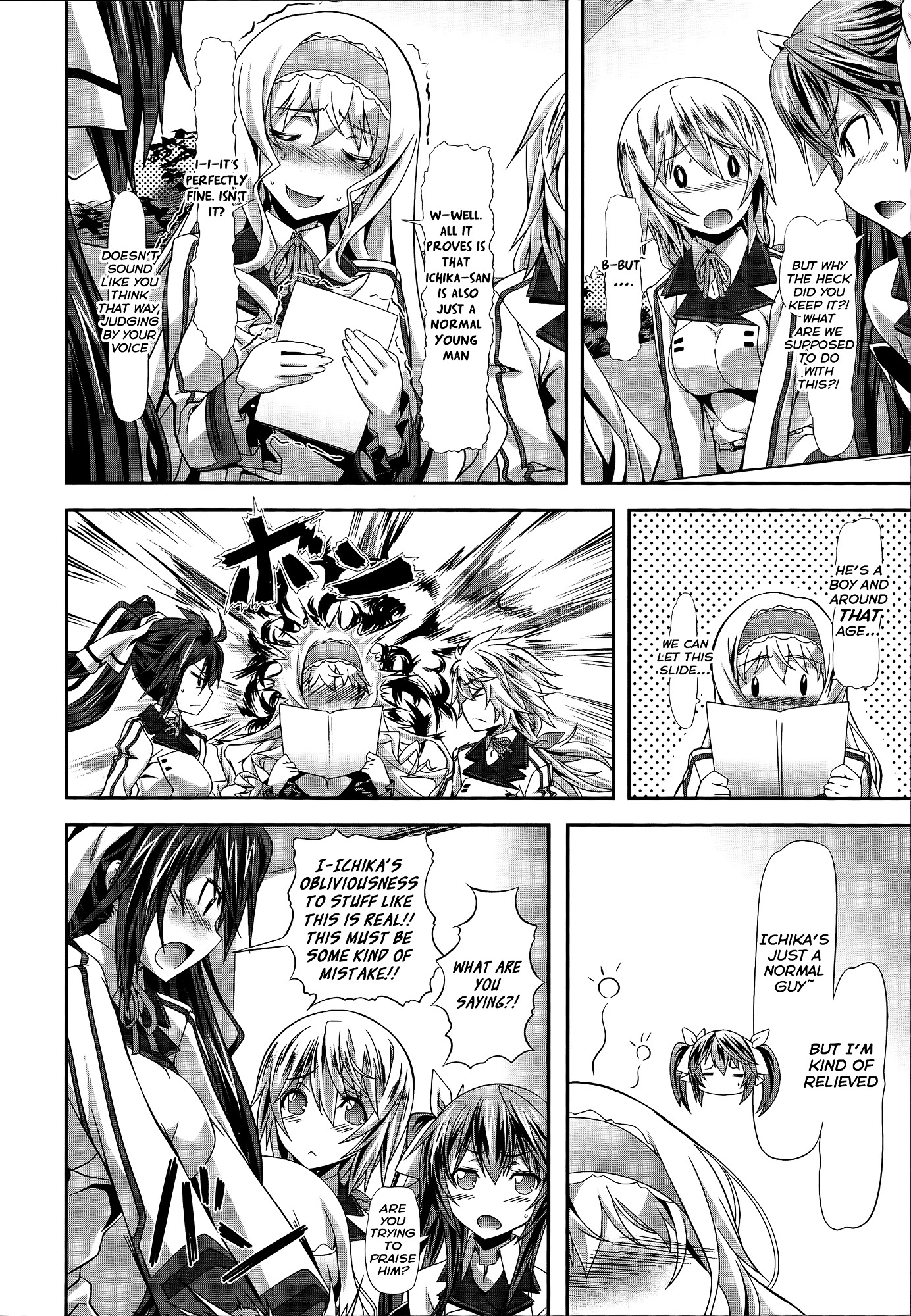 Infinite Stratos Comic Anthology - Chapter 11 : Touble Under The Pillow