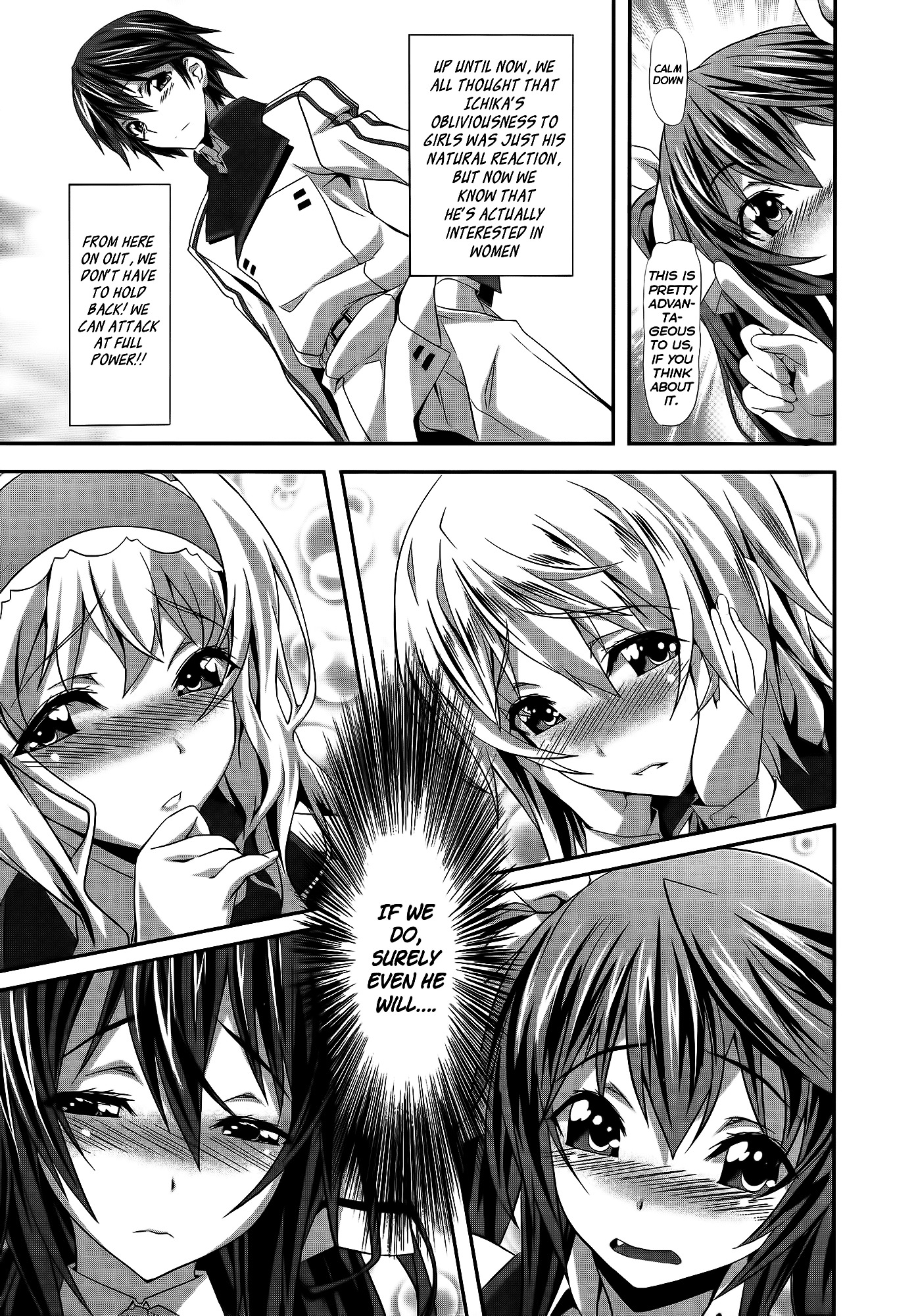 Infinite Stratos Comic Anthology - Chapter 11 : Touble Under The Pillow