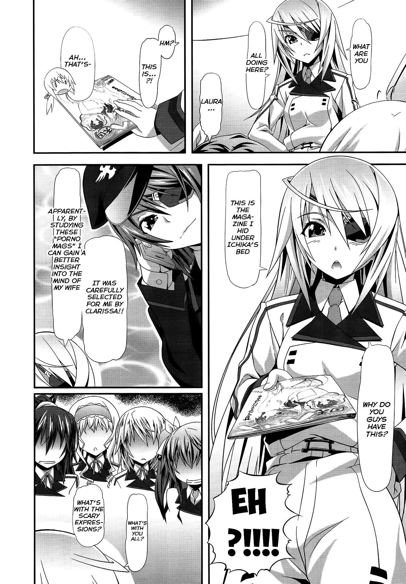 Infinite Stratos Comic Anthology - Chapter 11 : Touble Under The Pillow