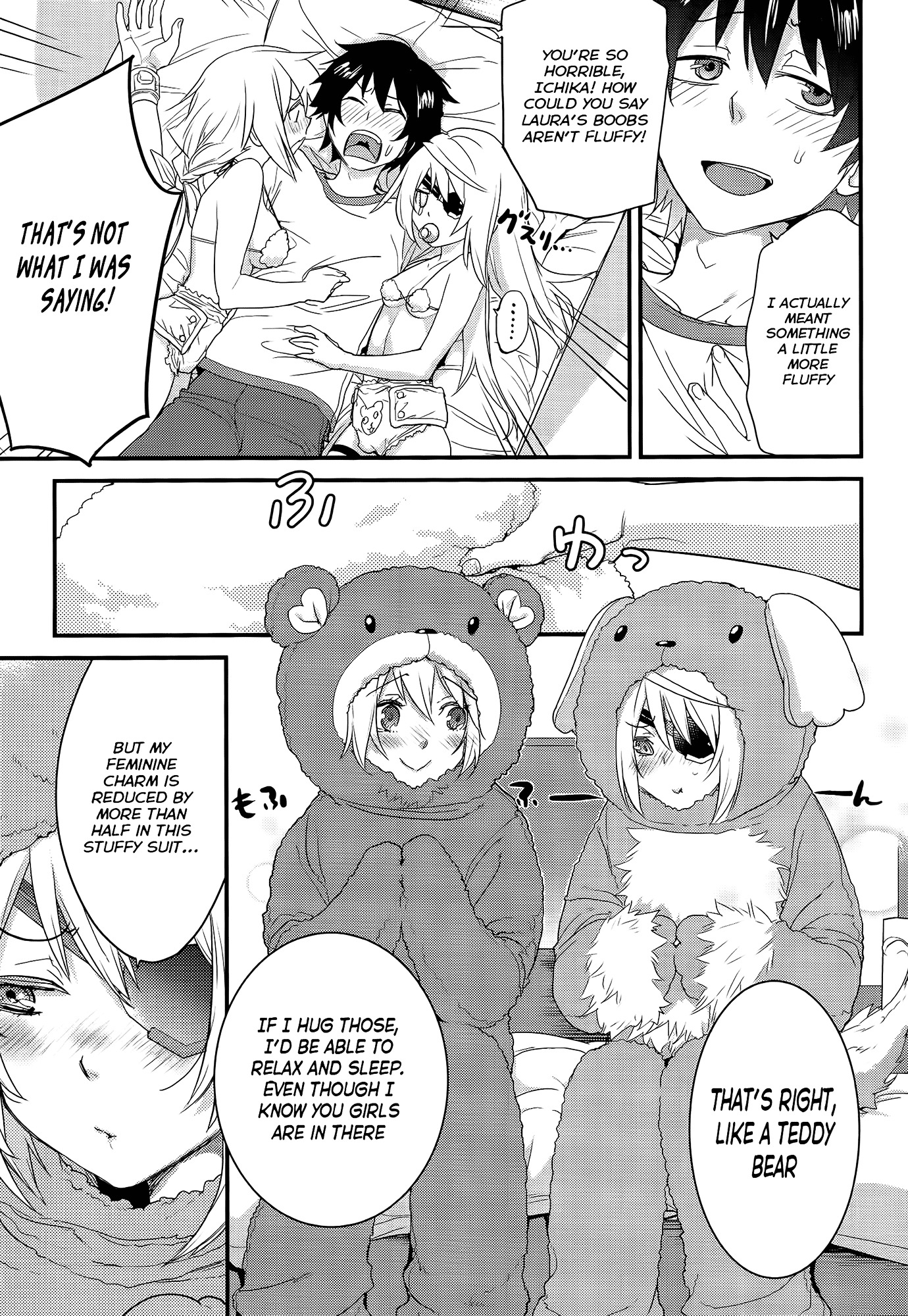 Infinite Stratos Comic Anthology - Chapter 13 : To Help With Those Nights You Can T Fall Asleep