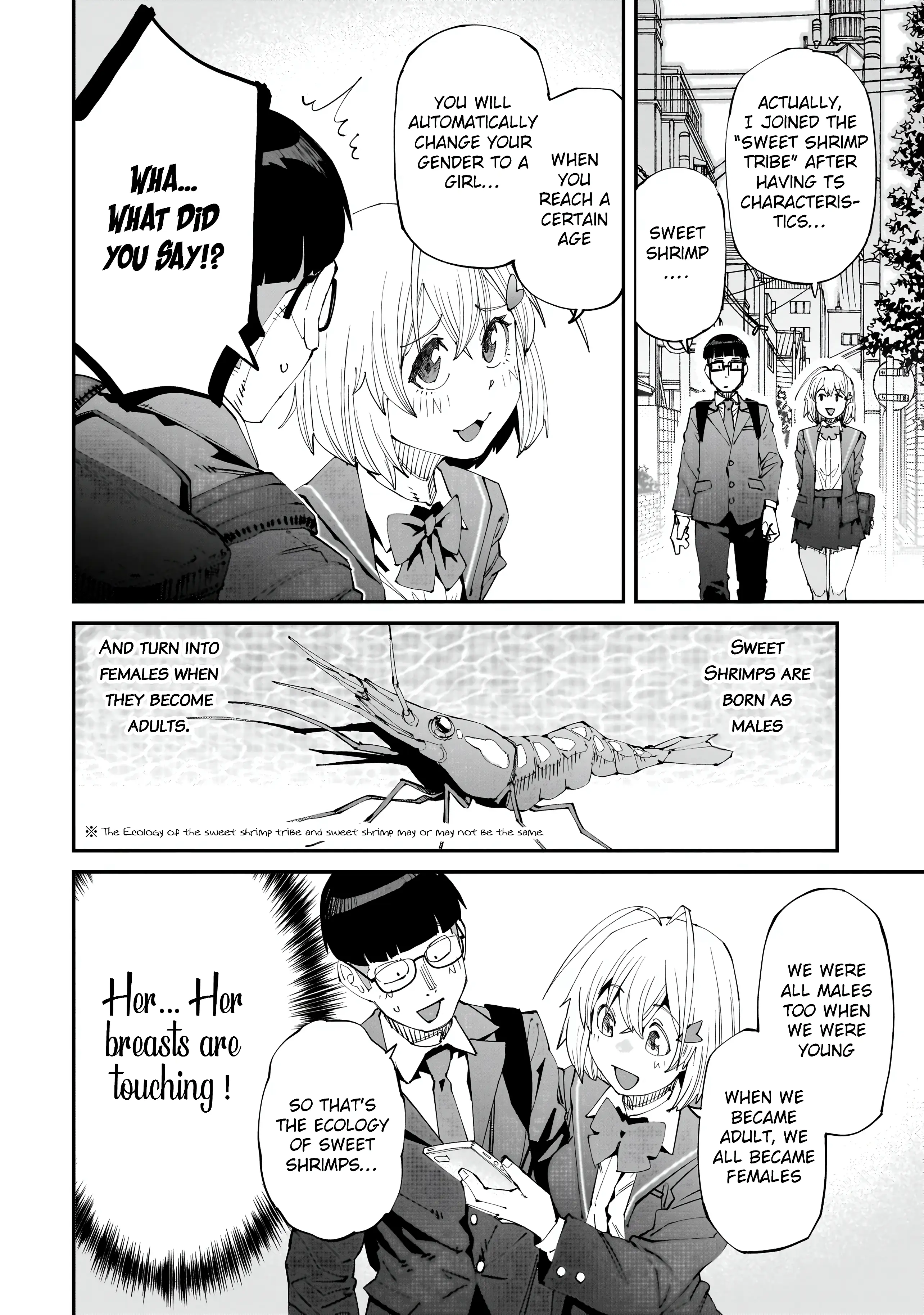 Otaku-Kun No Seiheki Wo Isshou Yugamete Iku Ishuzoku Musume-Tachi - Chapter 3: Sweet Shrimp Girl And Full Body Sponge