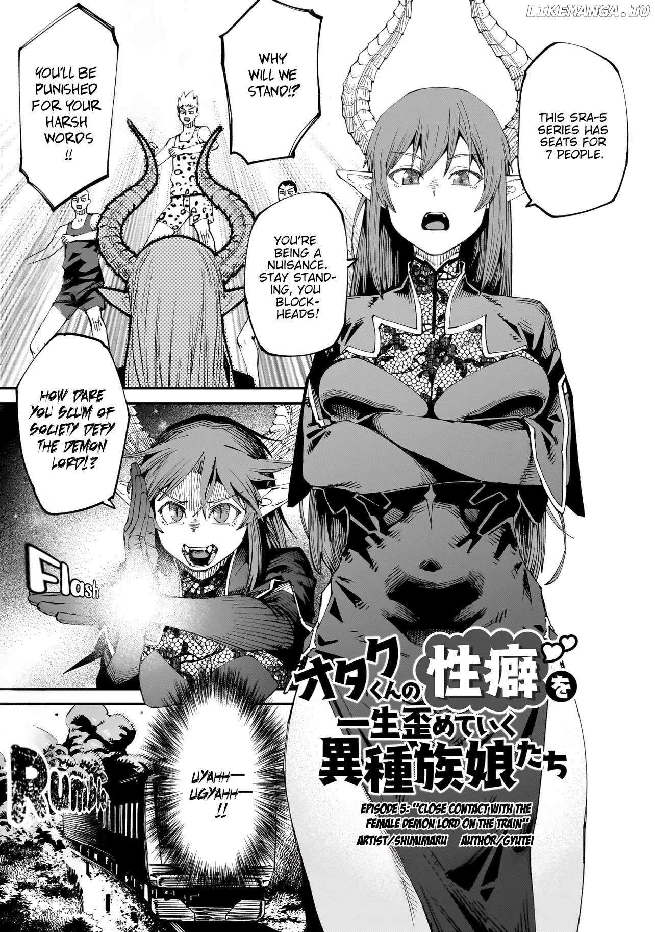 Otaku-Kun No Seiheki Wo Isshou Yugamete Iku Ishuzoku Musume-Tachi - Chapter 5