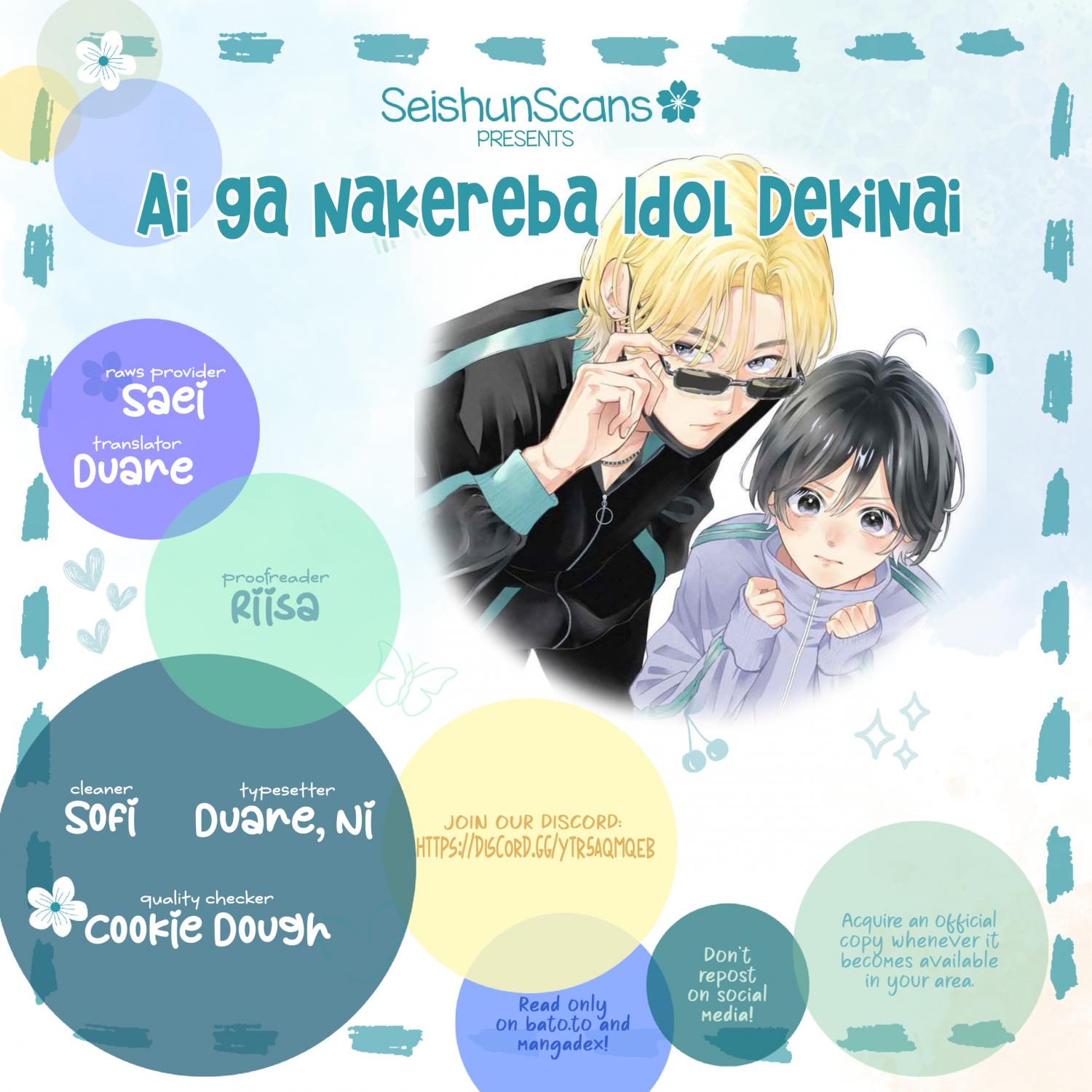 Ai Ga Nakereba Idol Dekinai - Chapter 2