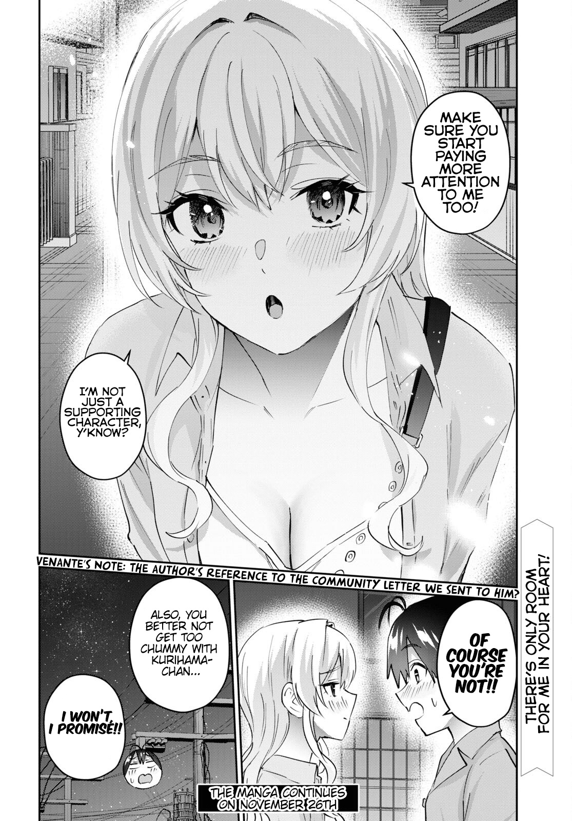 Hajimete No Gal - Chapter 172: My First Pyggyback