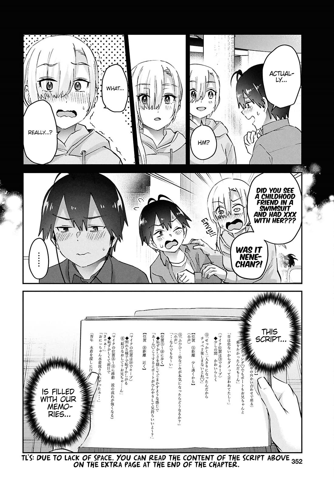 Hajimete No Gal - Chapter 184: My First Time Dubbing