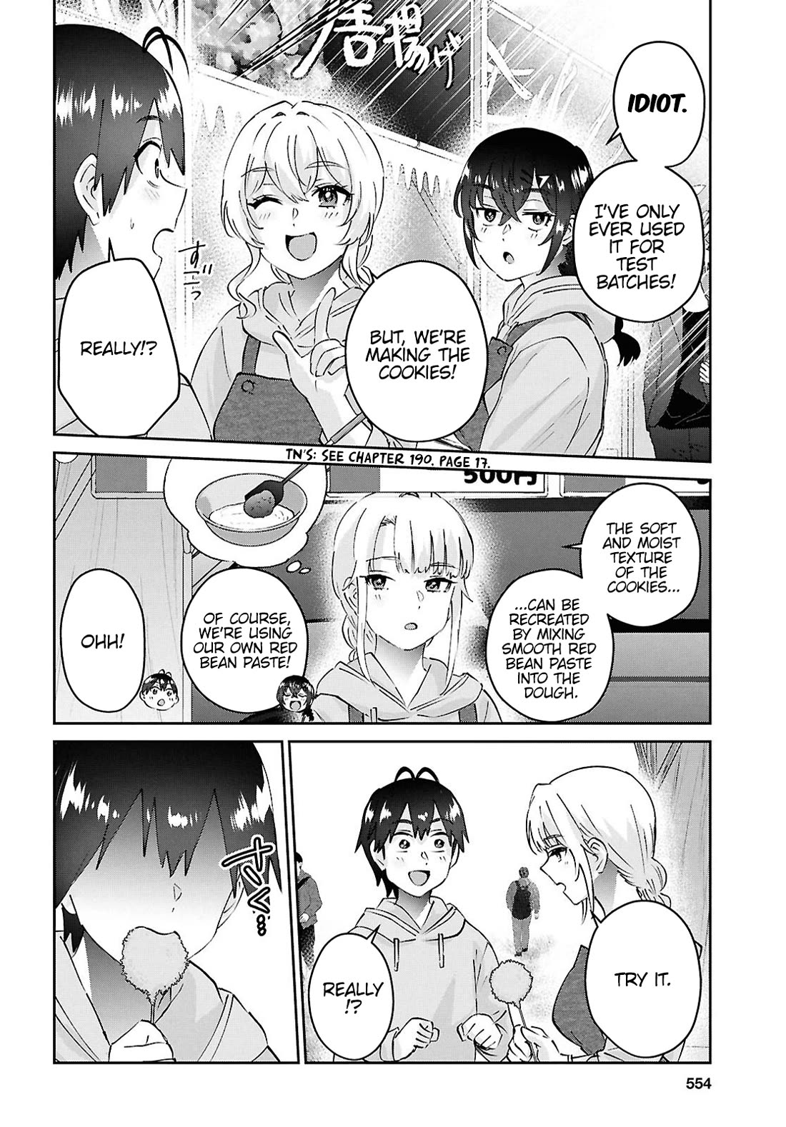 Hajimete No Gal - Chapter 193: My First Stall