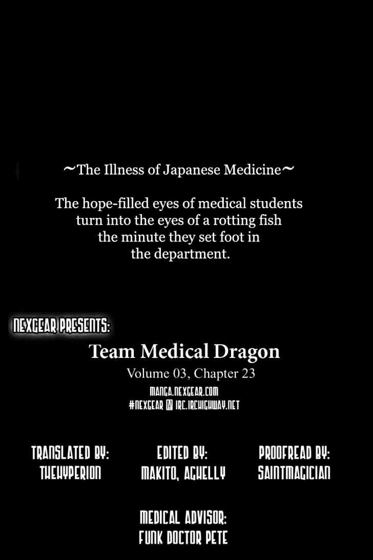 Team Medical Dragon - Vol.3 Chapter 23 : Assistant